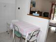 Dining room Mali Lošinj, Dining room in the apartment, (pet friendly) and WiFi.