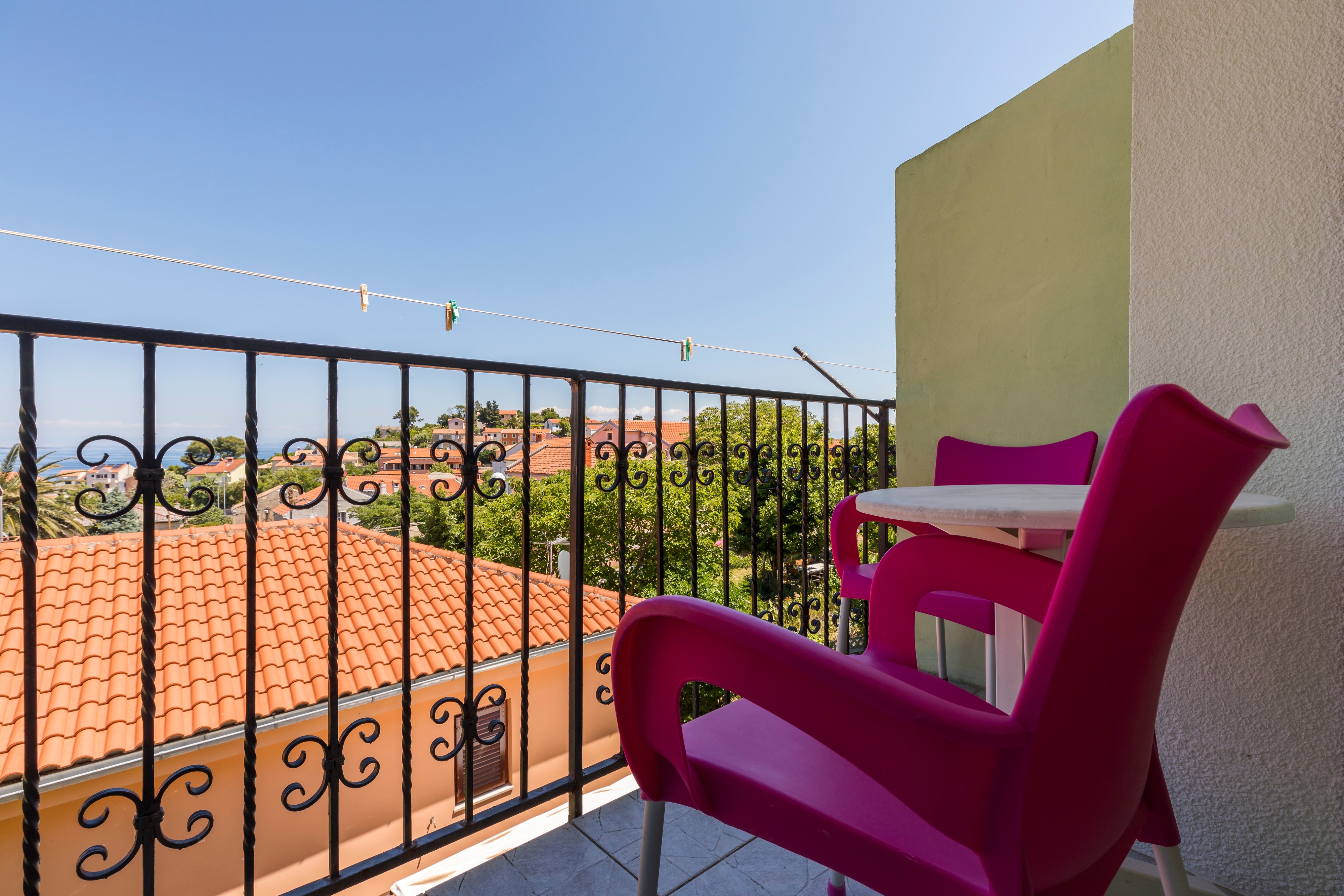 Room with balcony and sea view Mali Lošinj, Lošinj  S-b