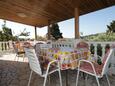 Mali Lošinj, Terrace in the apartment, with a sea view and WiFi.