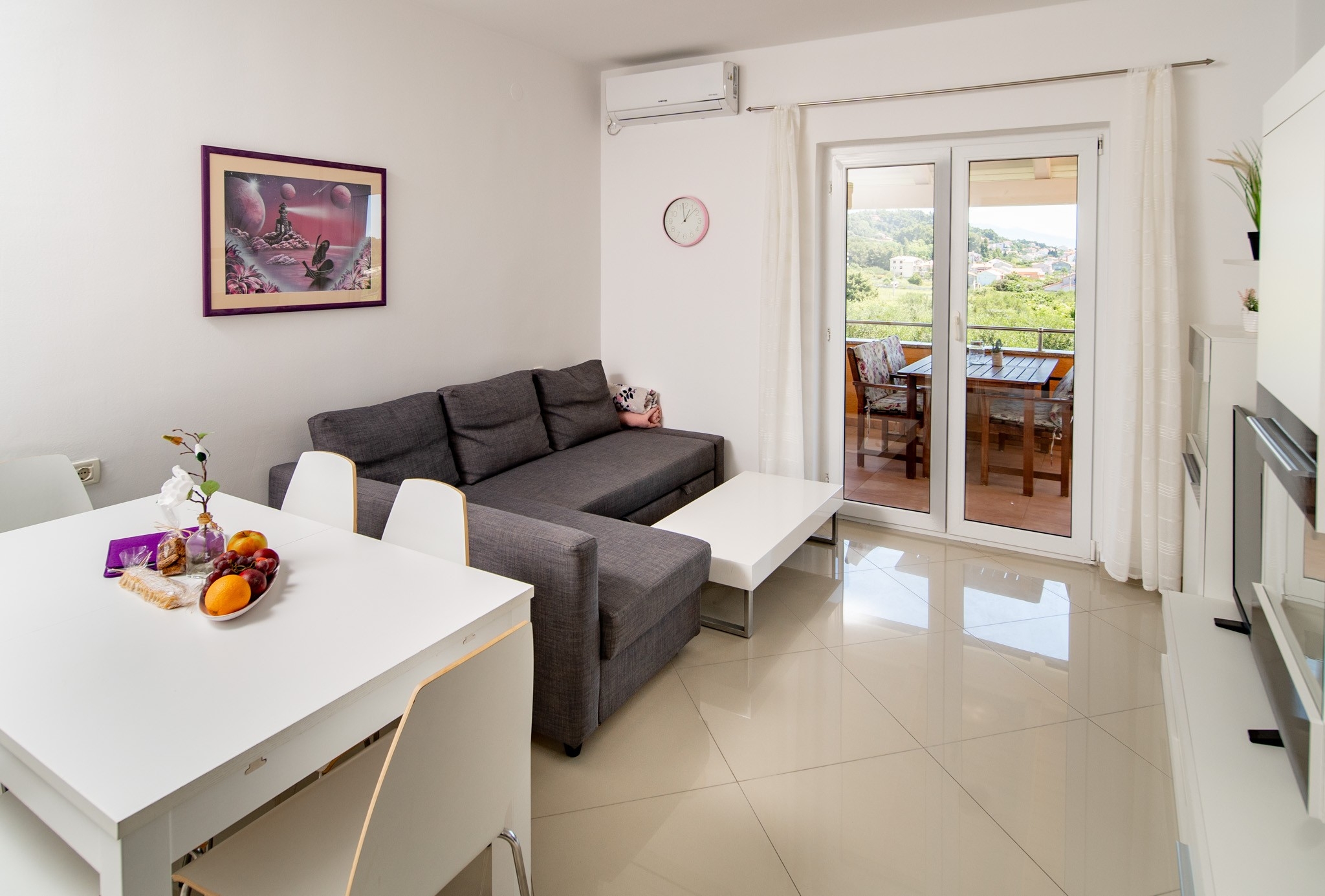 Two bedroom apartment with balcony Palit, Rab (A-24995-a)