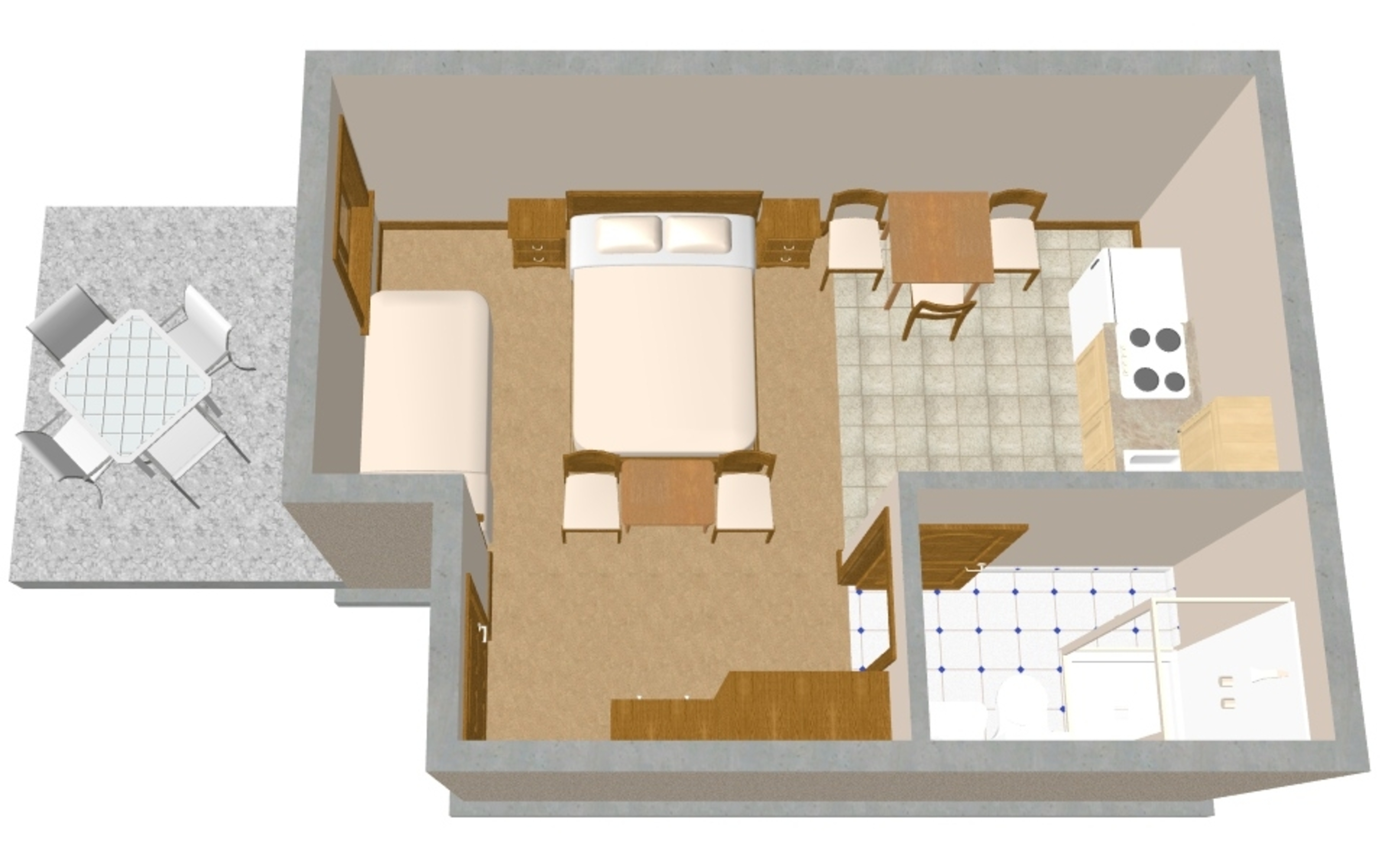 Studio apartman Trpanj, Pelješac  AS-b