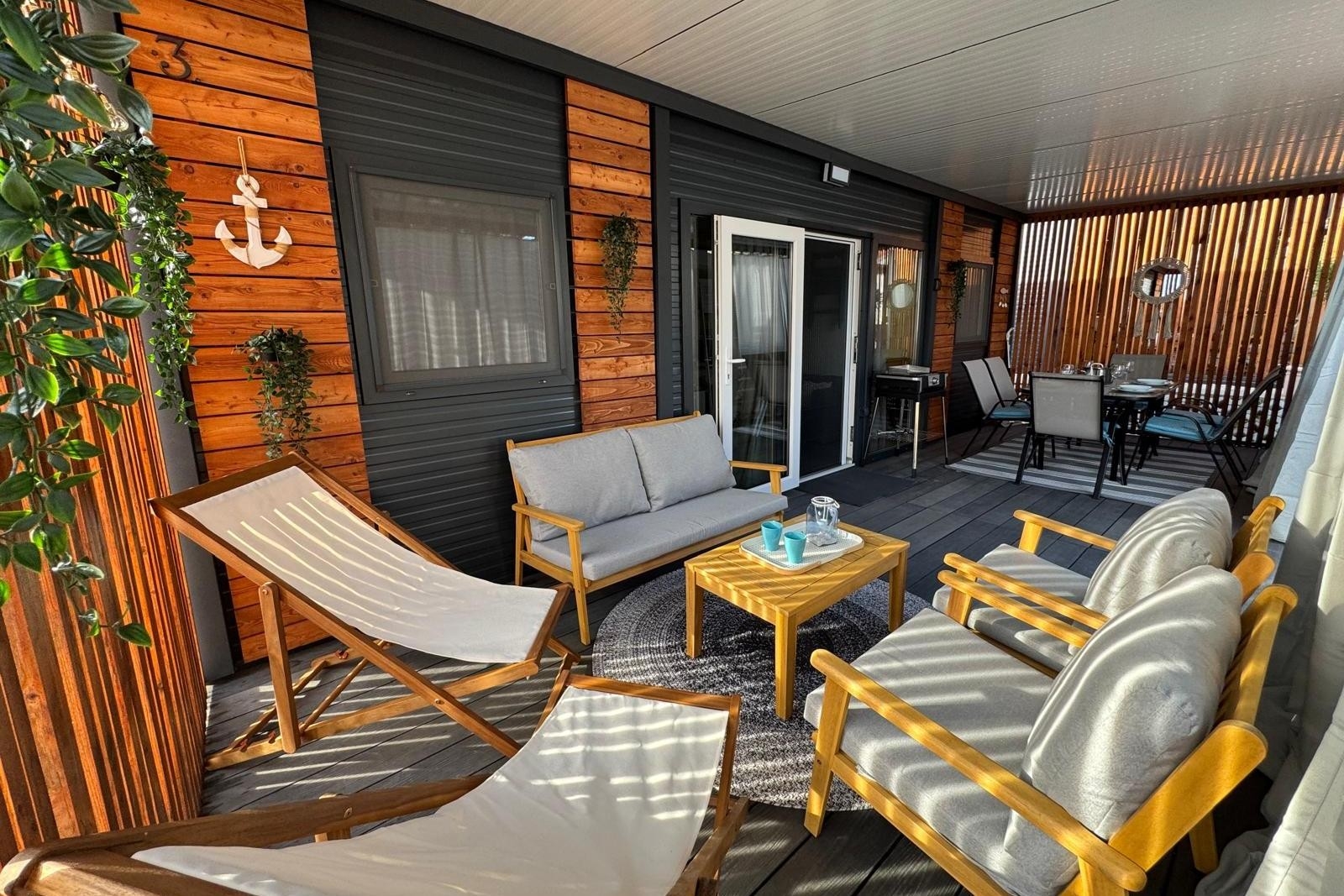 Two bedroom apartment with terrace and sea view Turanj, Biograd (A-25010-a)