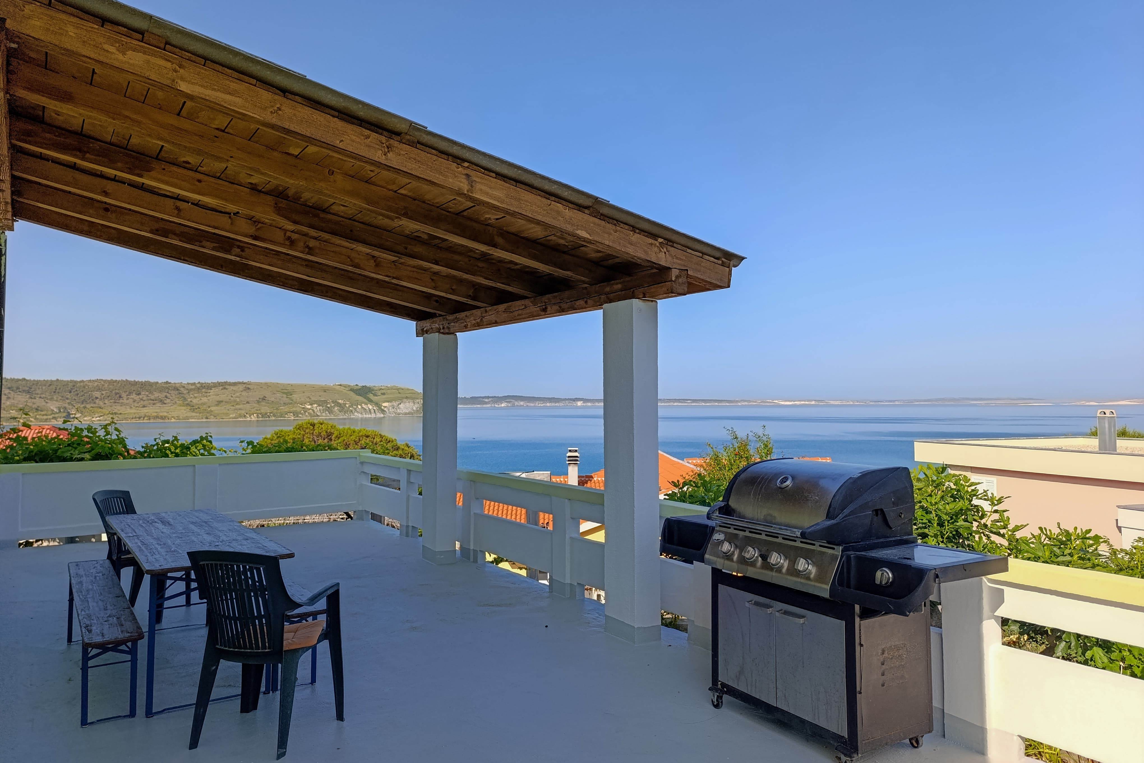 Three bedroom apartment with terrace and sea view Rtina - Miočići, Zadar (A-25034-b)