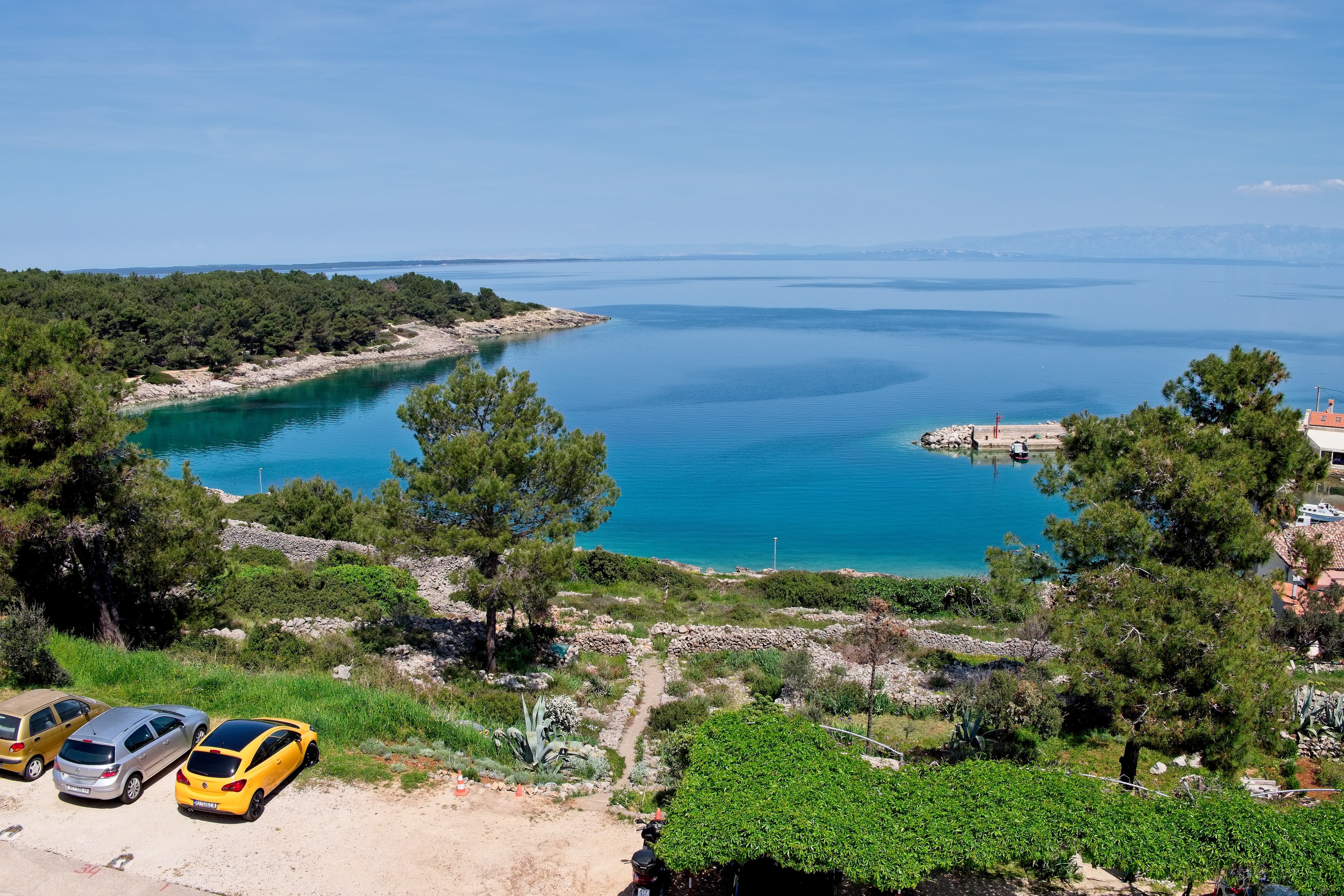 Two bedroom apartment with terrace and sea view Mali Lošinj, Lošinj  A-a
