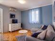 Obývací pokoj Mali Lošinj, Obývací pokoj v ubytování typu apartment, s klimatizací a WiFi.