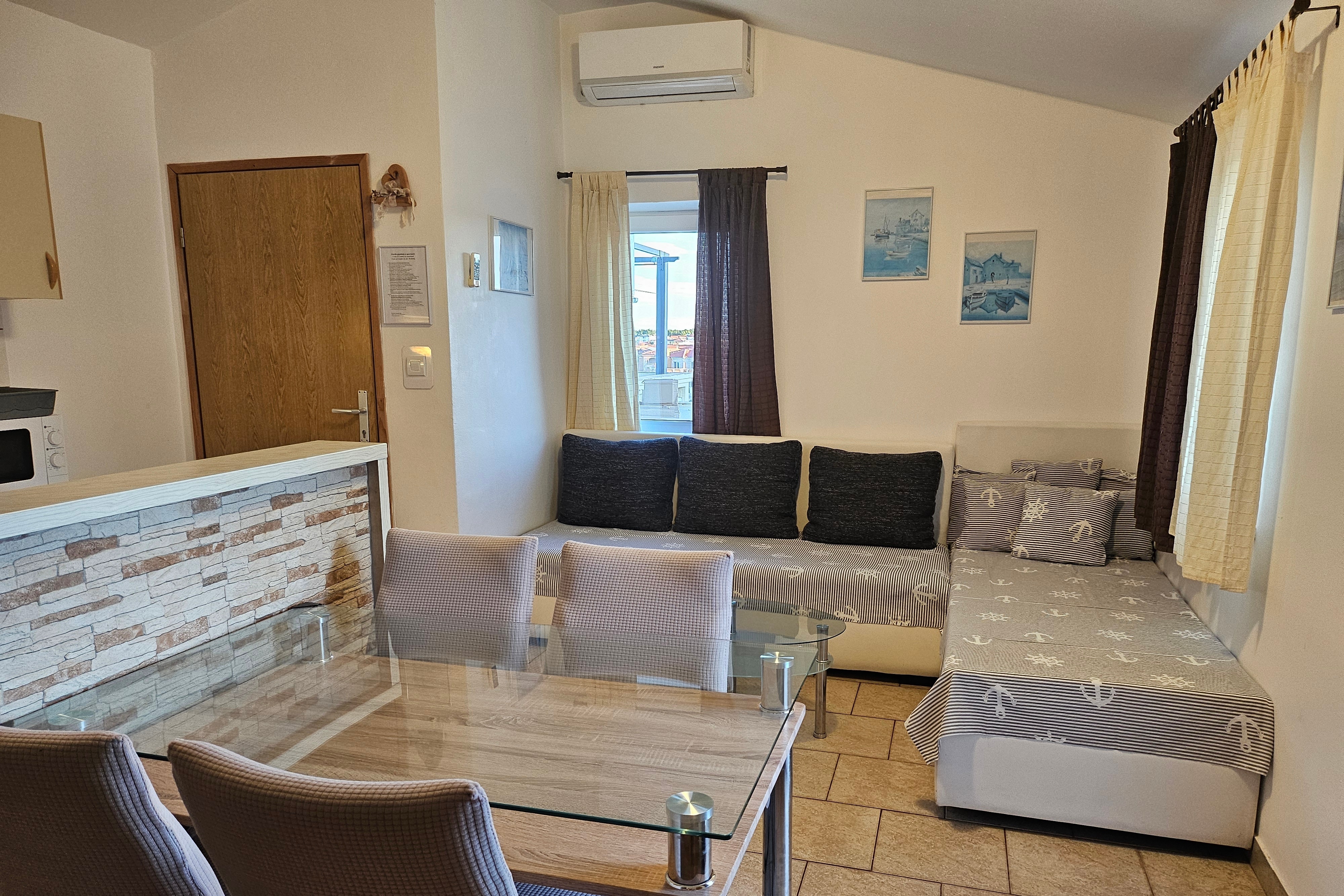 Two bedroom apartment near beach Vir (A-25052-a)