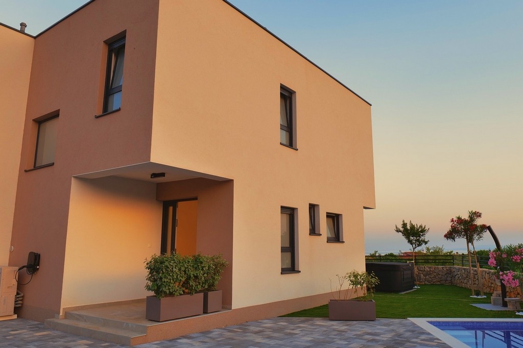 Three bedroom house with terrace and sea view Kornić (Krk) (K-25070)