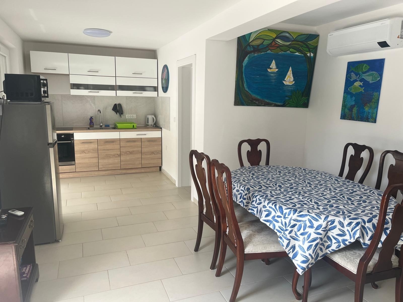 Three bedroom apartment with terrace and sea view Sušica, Ugljan (A-25080-b)