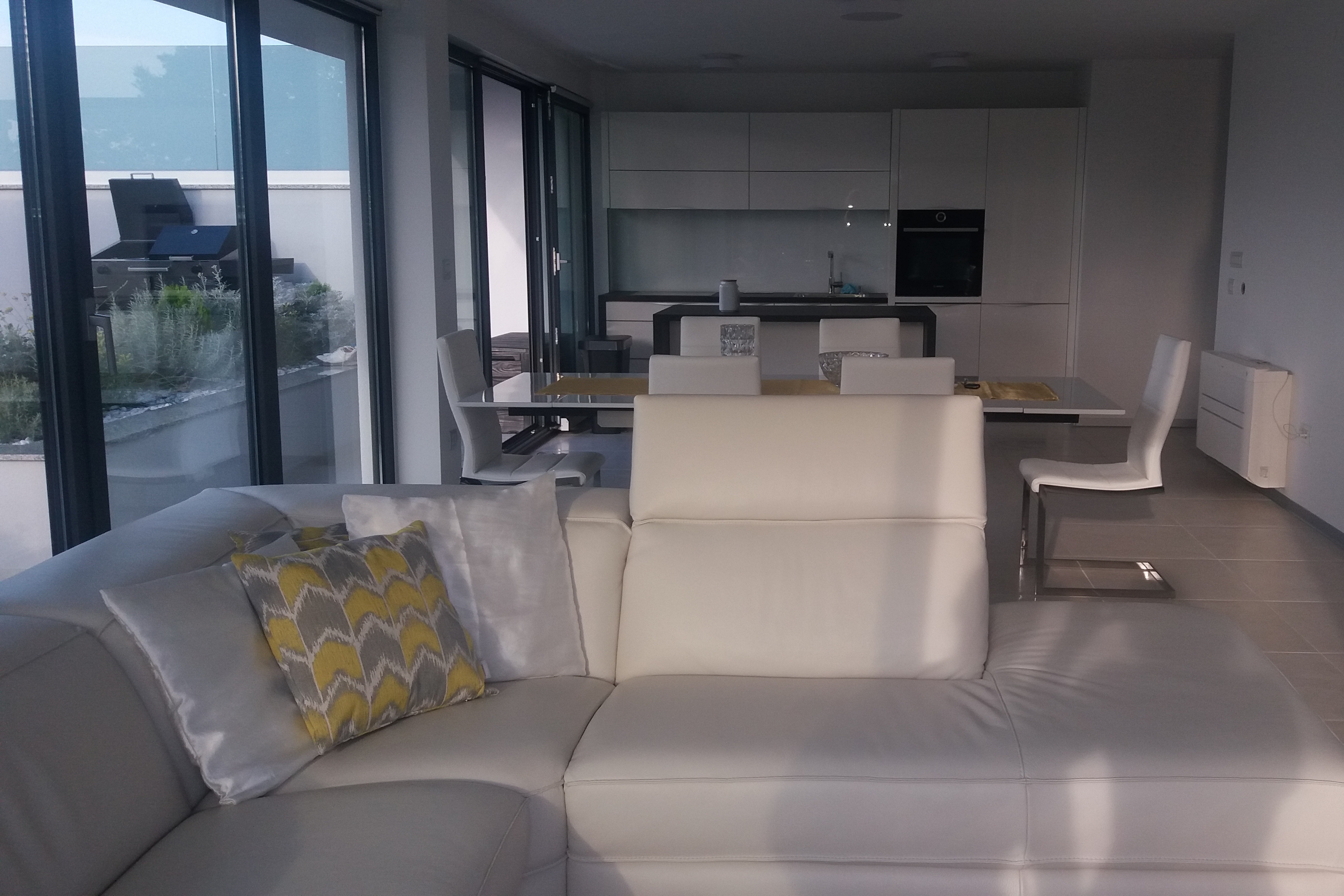 Two bedroom apartment with terrace and sea view Vantačići, Krk (A-25094-a)