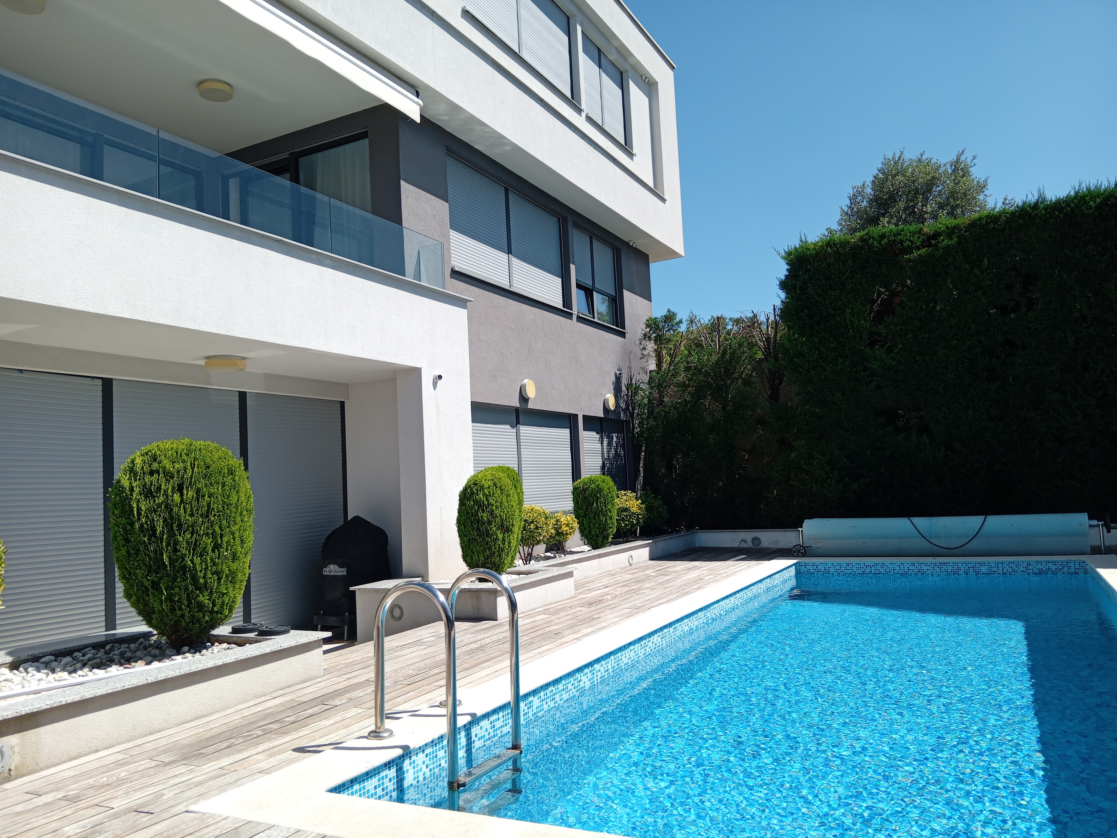 Two bedroom apartment with terrace and sea view Vantačići, Krk (A-25094-a)