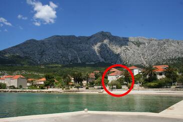 Orebić, Pelješac, Szálláshely 251 - Apartmanok a tenger közelében kavicsos stranddal.