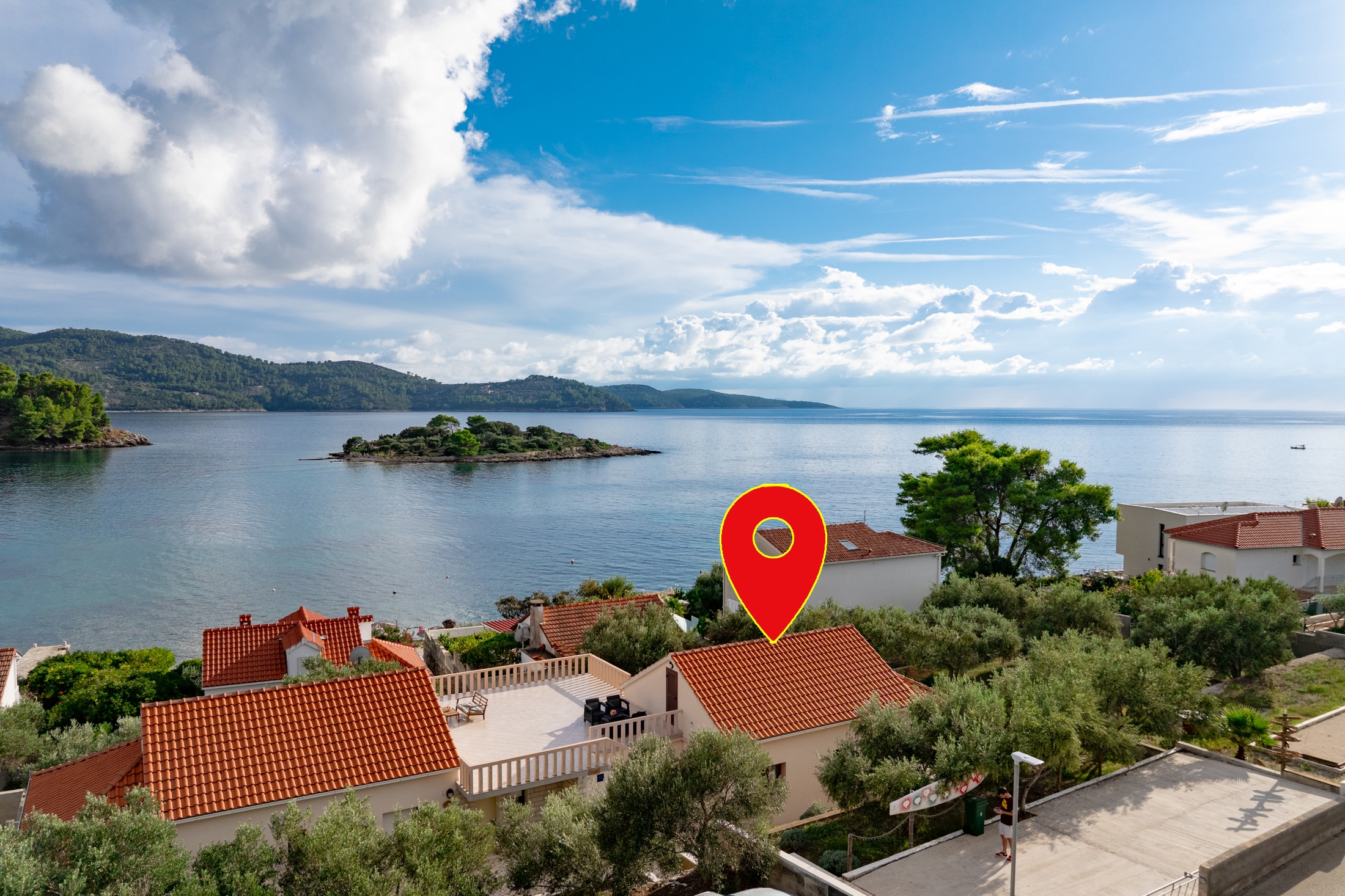 Two bedroom house near beach Cove Gradina, Korčula (K-25127)