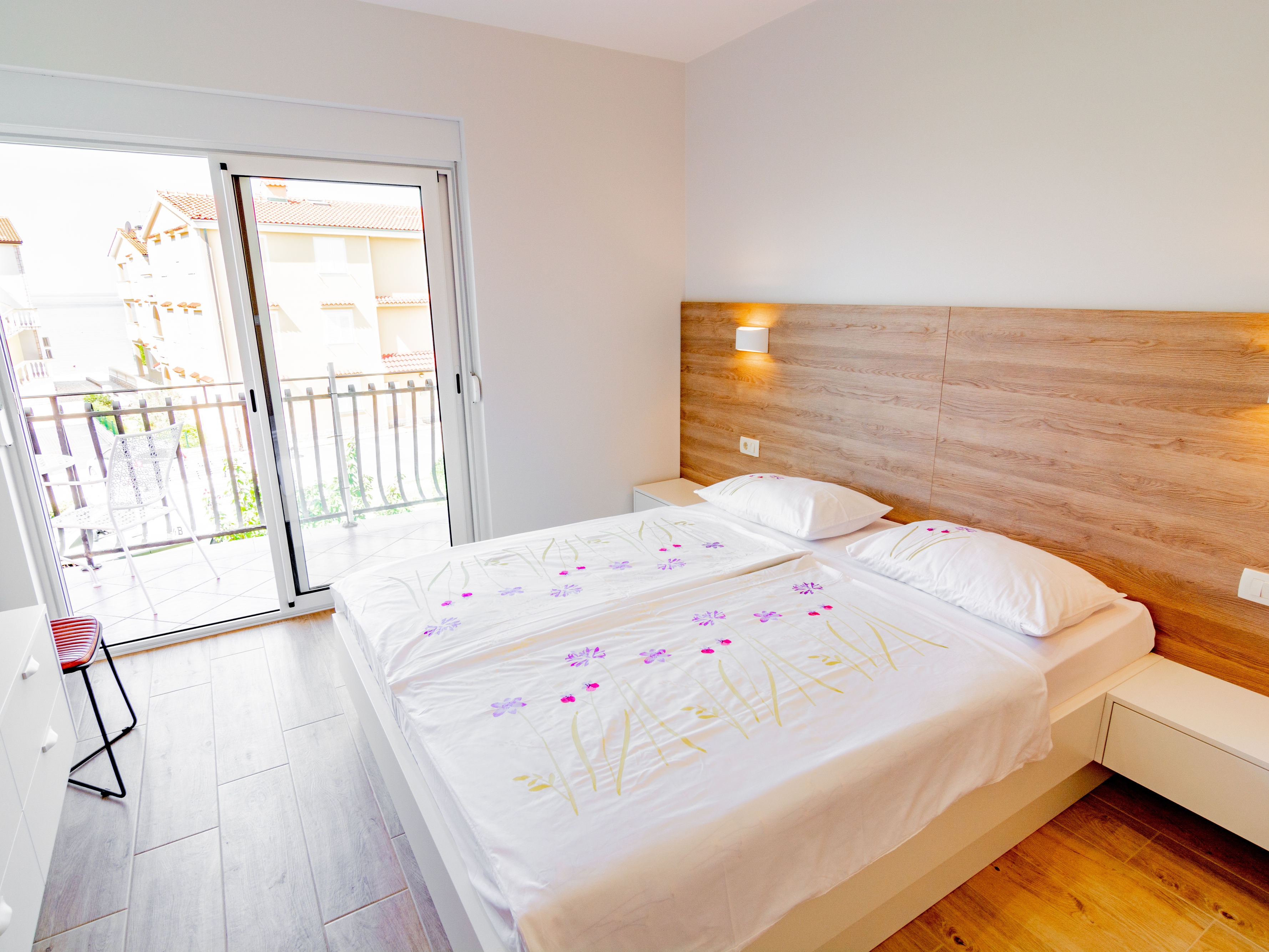 Studio flat with balcony and sea view Banjol, Rab (AS-25199-a)