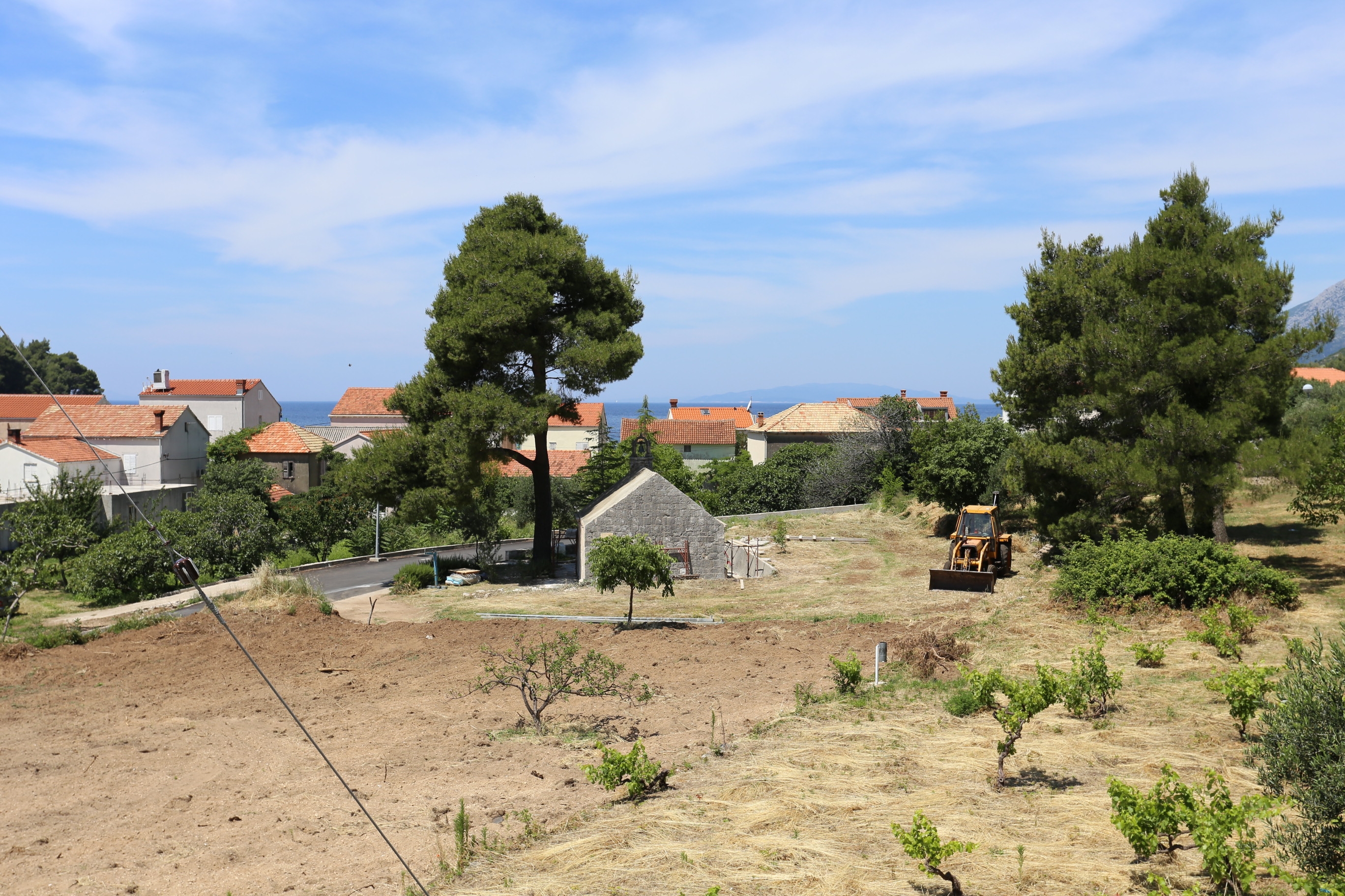 Two bedroom apartment with terrace and sea view Žuljana, Pelješac  A-b