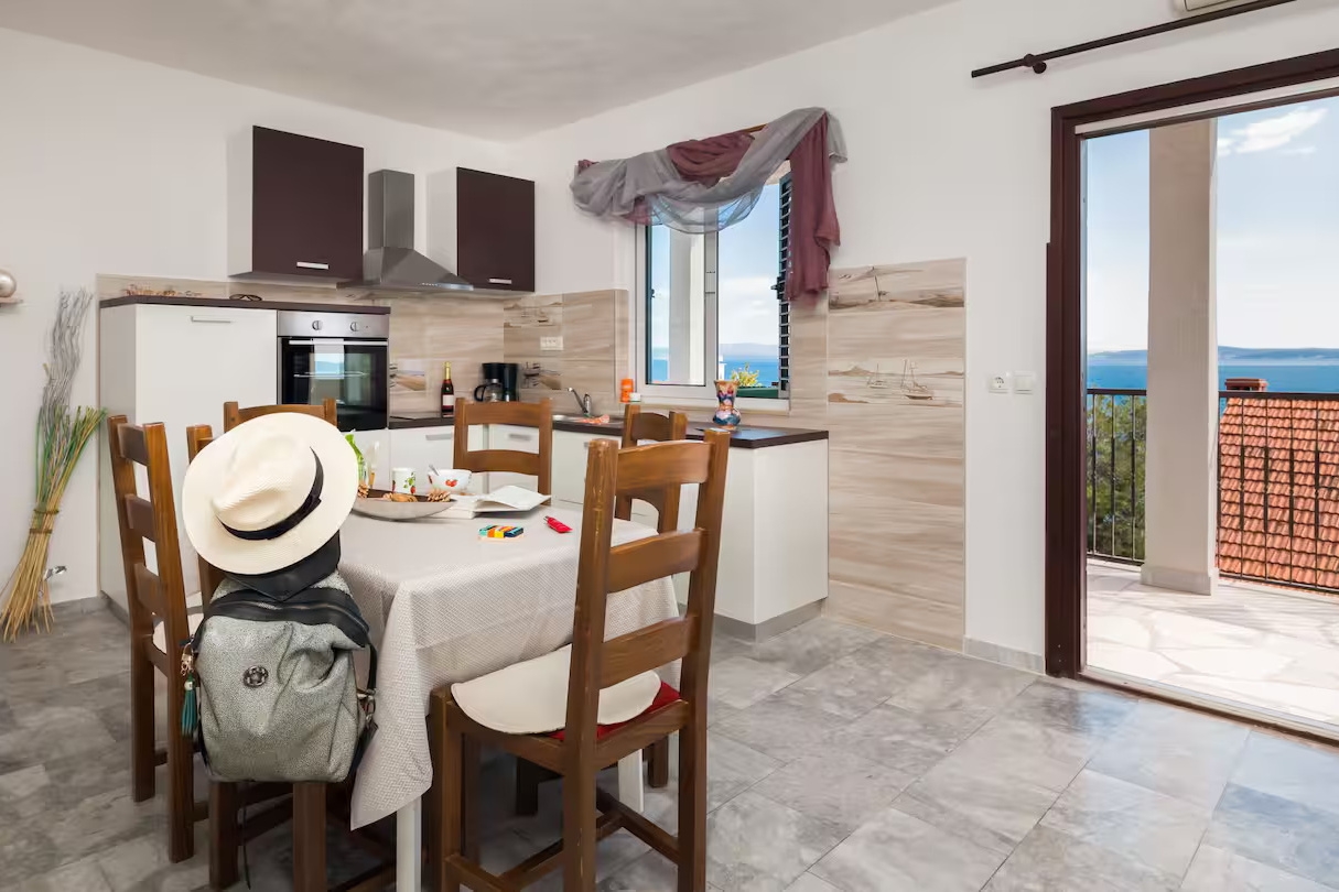 Appartement de deux chambres avec la terrasse et la vue sur le mer Rastici, Ciovo (A-25224-a)