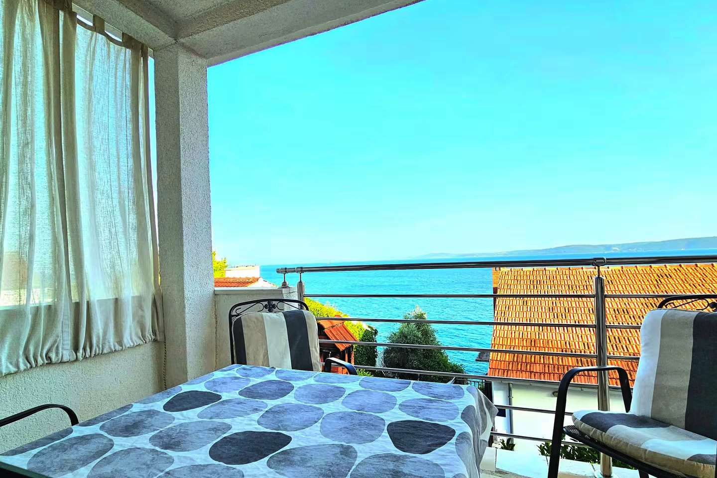 Appartement de deux chambres avec la terrasse et la vue sur le mer Rastici, Ciovo (A-25224-a)