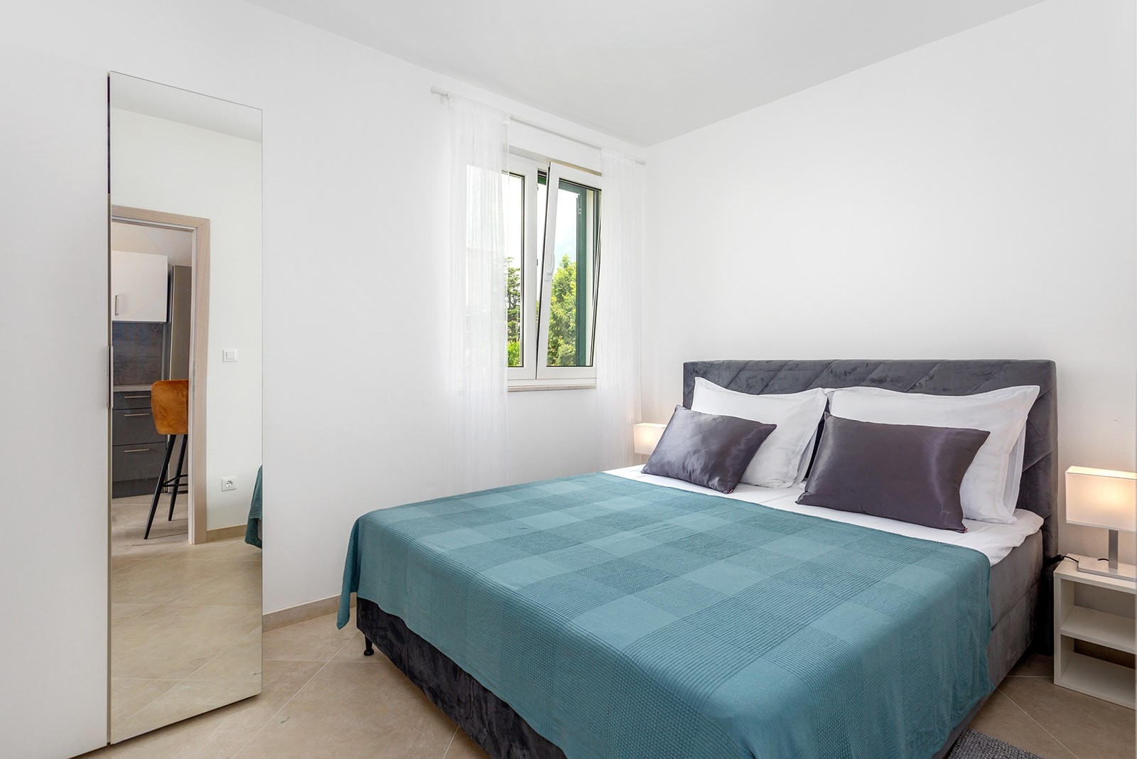 Two bedroom apartment with balcony Baška, Krk (A-25249-a)