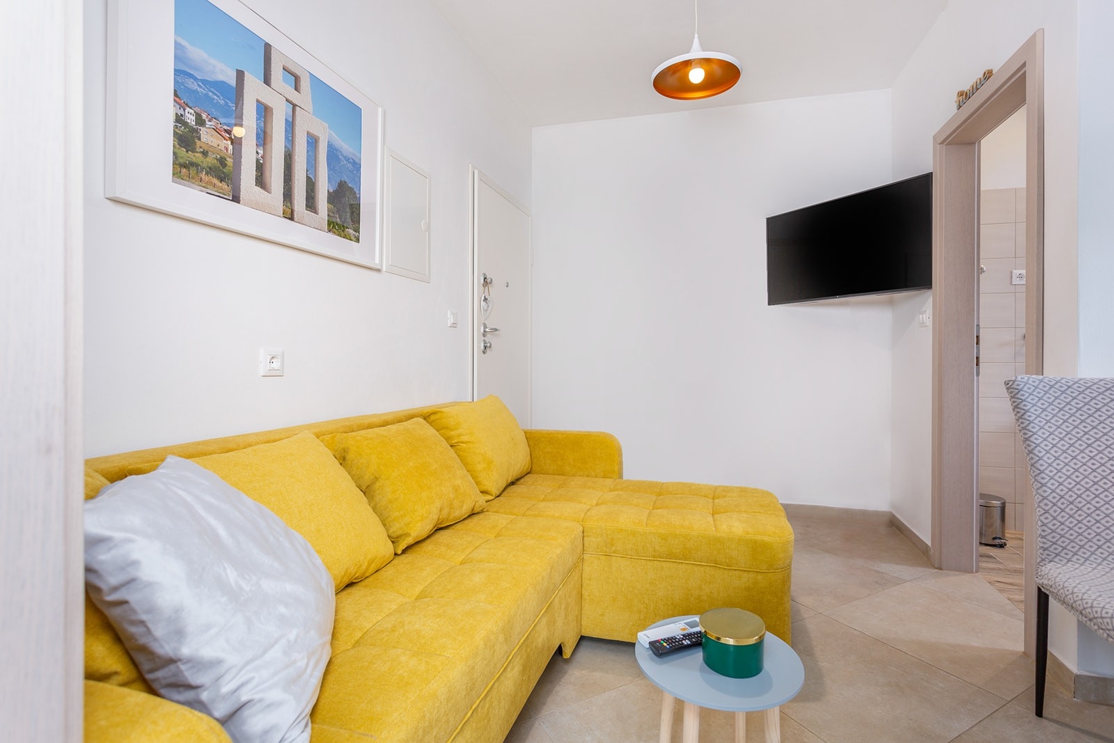 One bedroom apartment with balcony Baška (Krk) (A-25249-e)