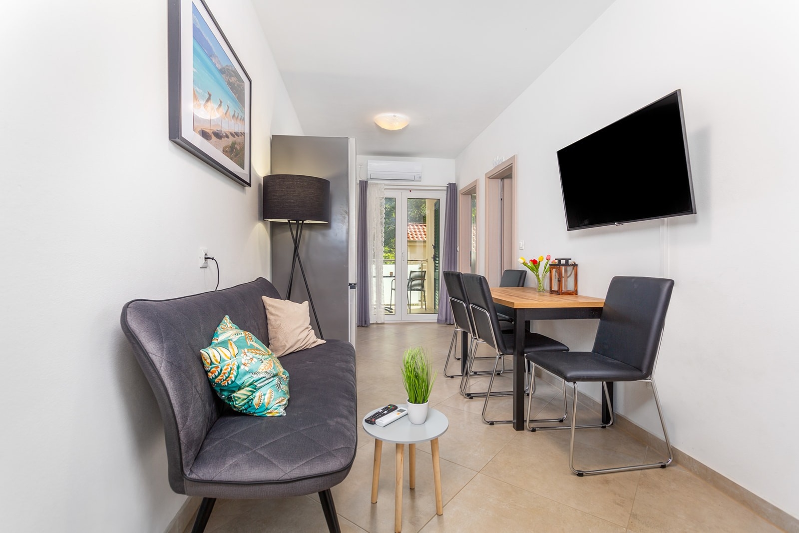 Two bedroom apartment with balcony Baška, Krk (A-25249-f)