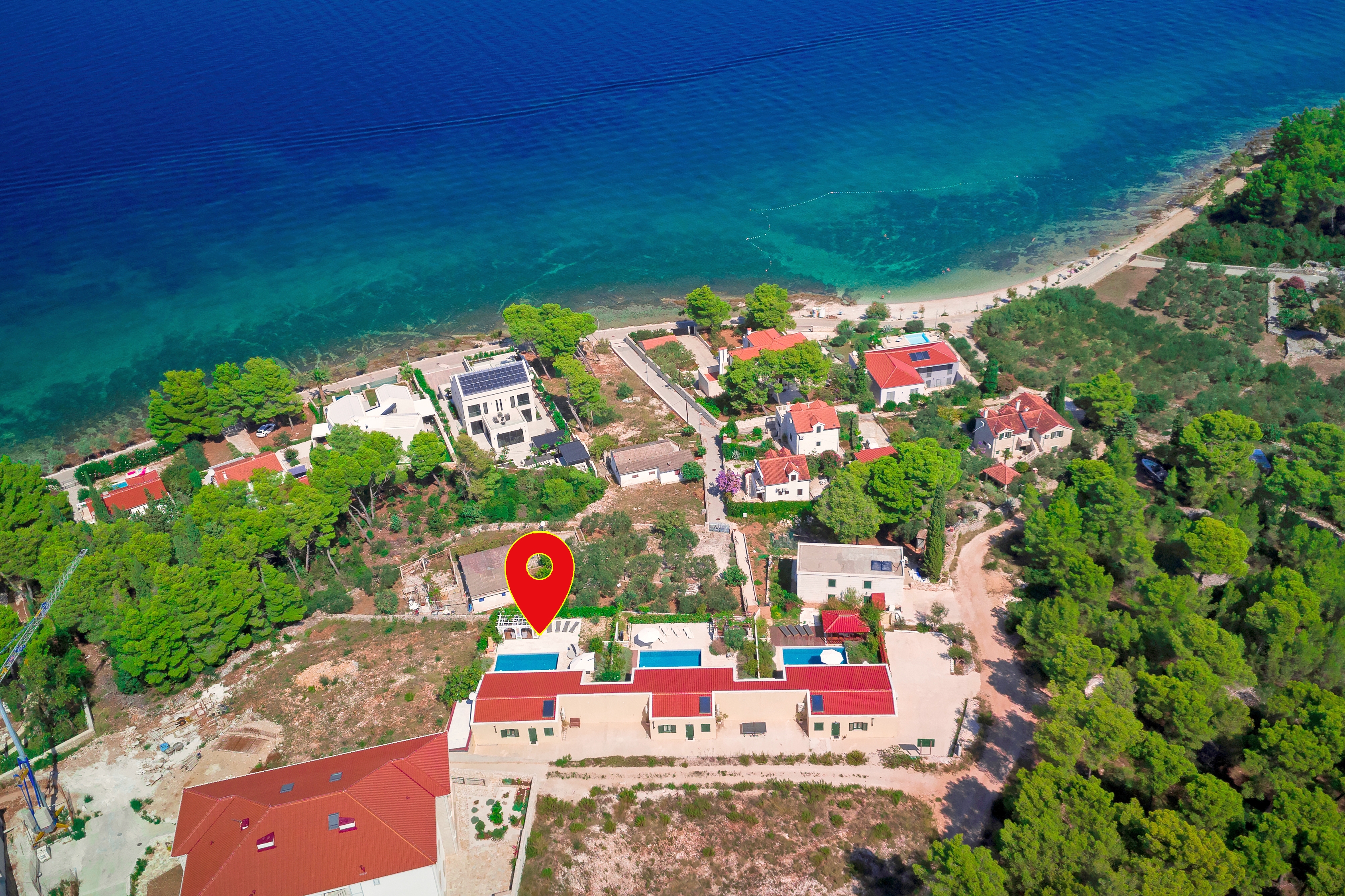 Two bedroom house with air-conditioning Sutivan, Brač (K-25257)