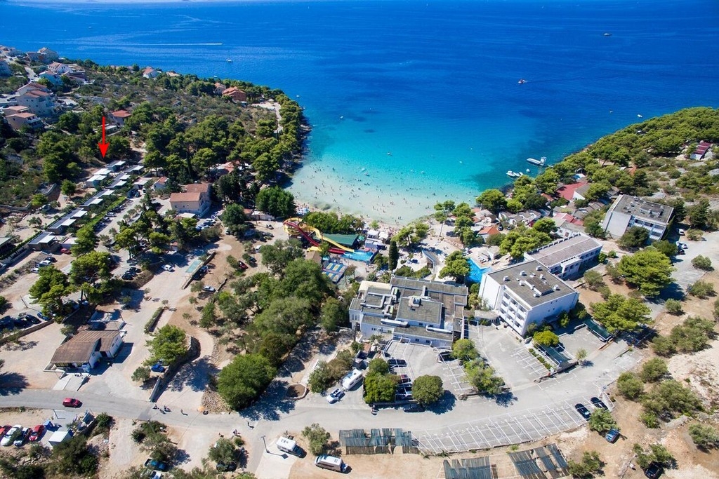 Two bedroom apartment with terrace and sea view Murter (A-25263-a)