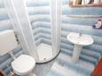 Ванная комната Babići, Ванная комната в размещении типа studio-apartment, Домашние животные допускаются и WiFi.