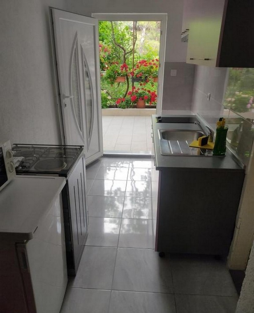 Studio flat with terrace Živogošće - Blato (Makarska) (AS-25312-b)