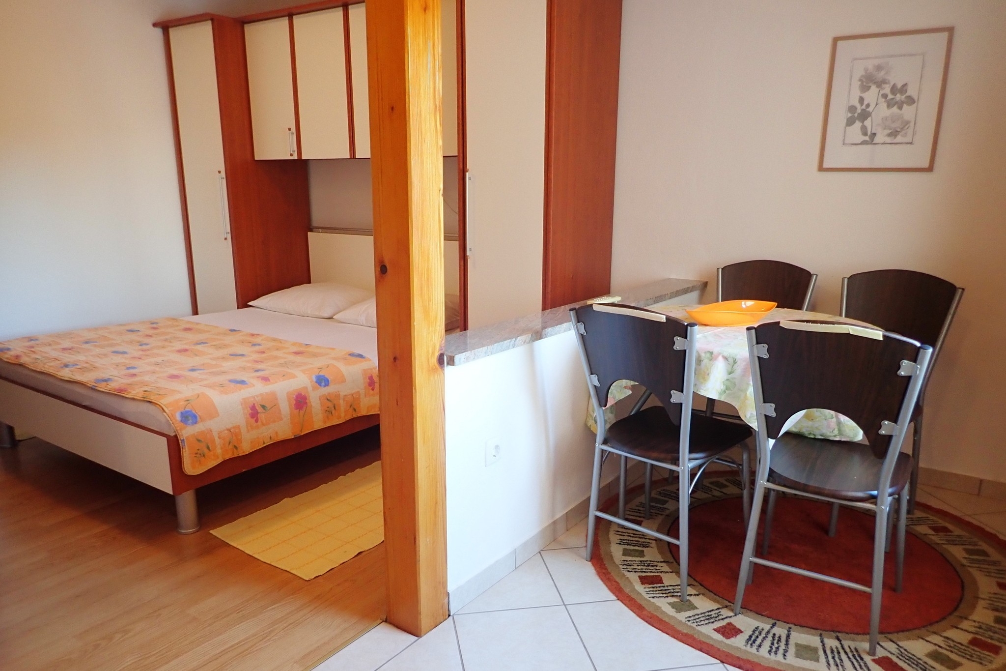 Studio flat with air-conditioning Starigrad (Paklenica) (AS-25345-a)