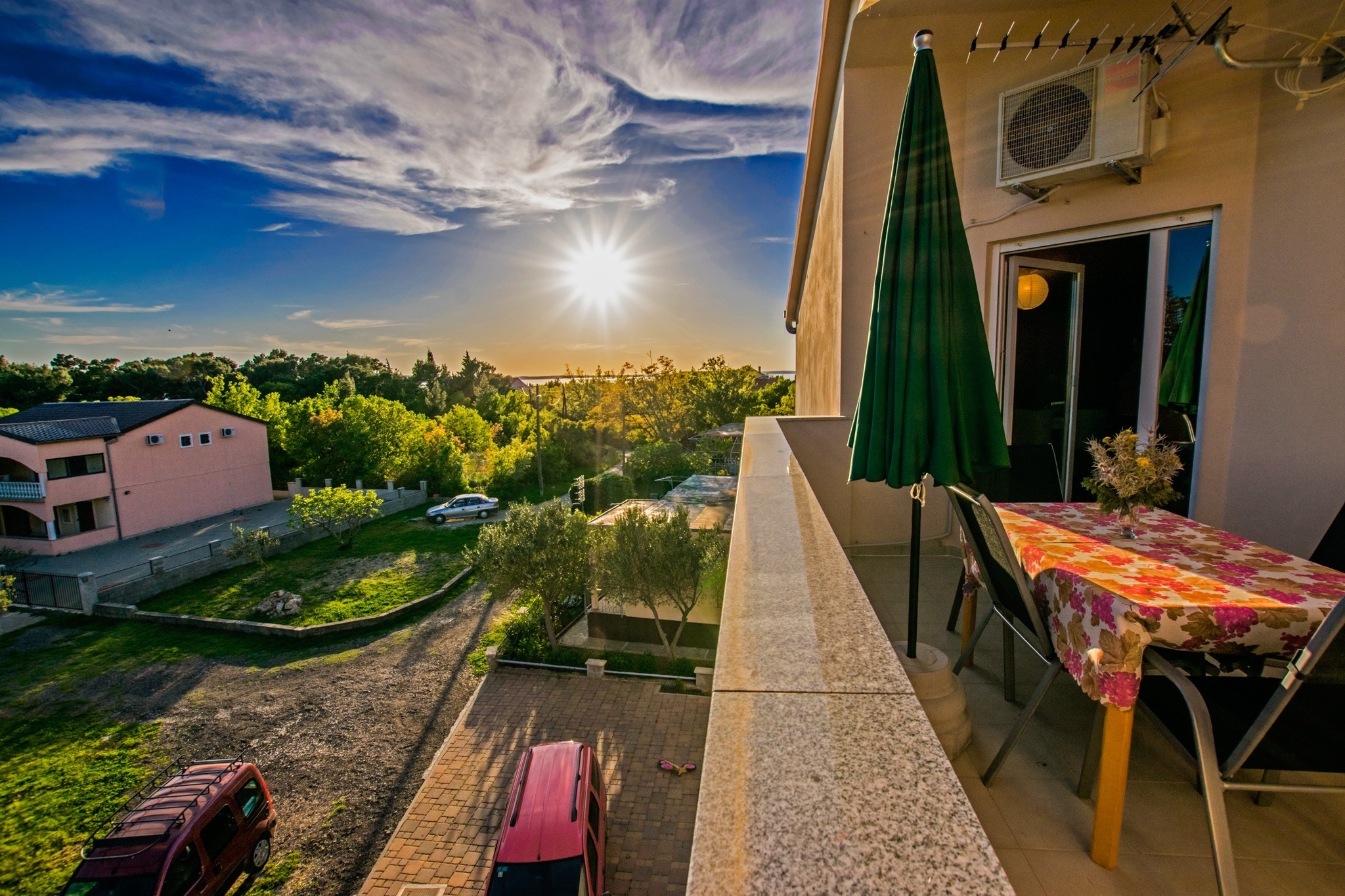 Two bedroom apartment with balcony Starigrad, Paklenica (A-25354-a)