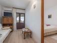 Novigrad, Obývací pokoj v ubytování typu apartment, s klimatizací a WiFi.