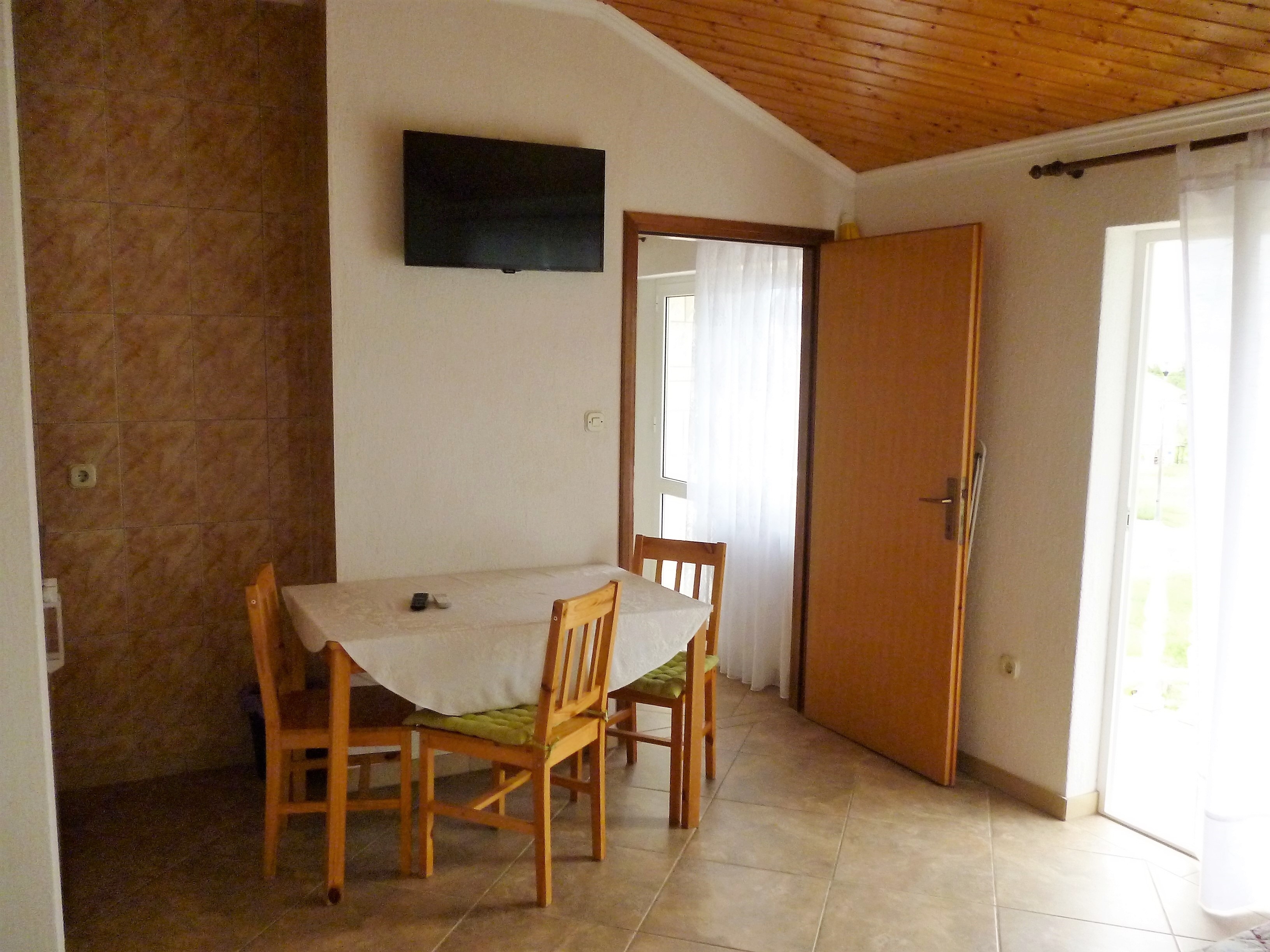 Studio flat with balcony Seline, Paklenica (AS-25366-a)