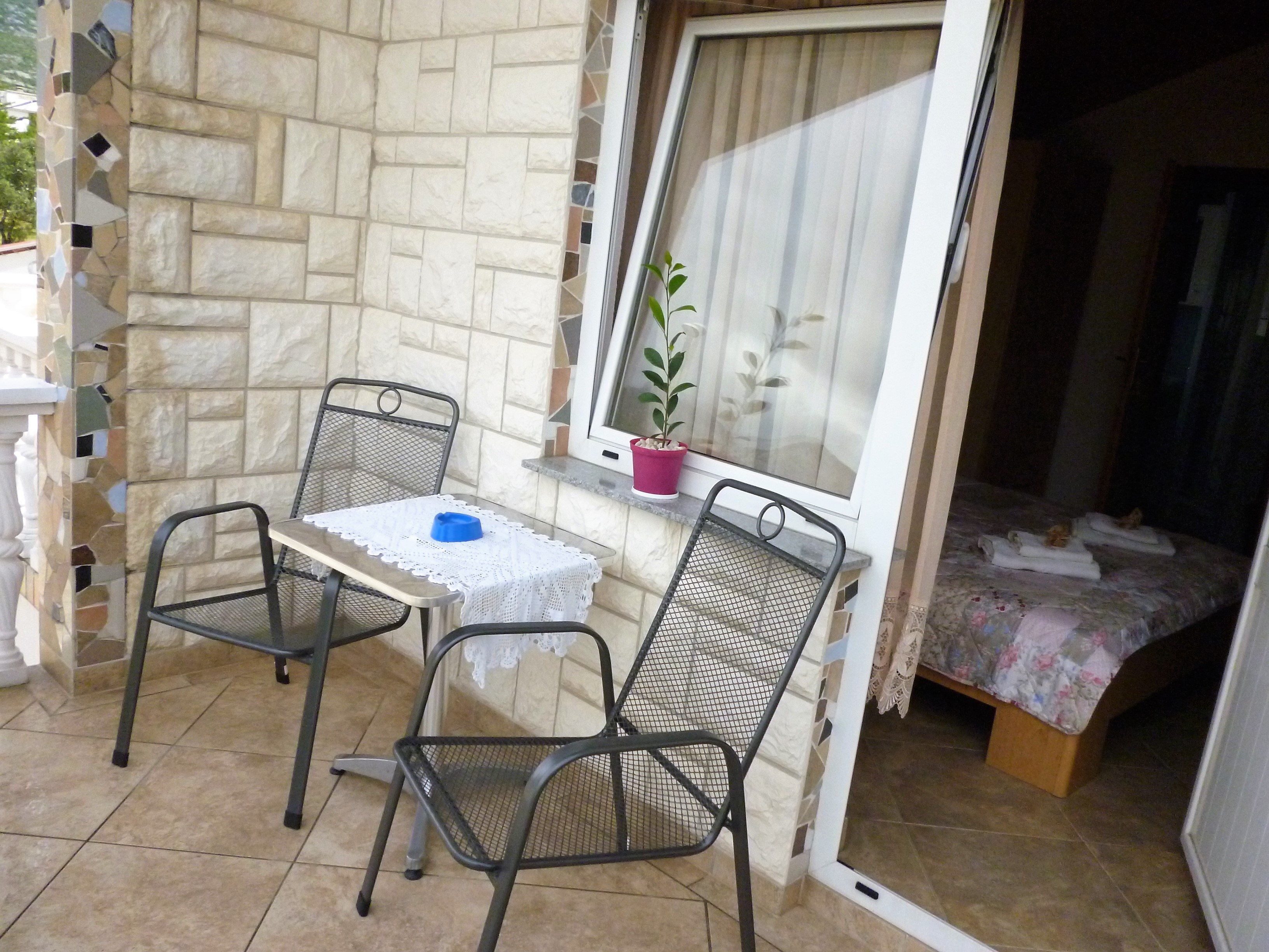 Studio flat with balcony Seline, Paklenica (AS-25366-b)