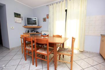 Jídelna Paolija, Jídelna v ubytování typu apartment, WIFI.