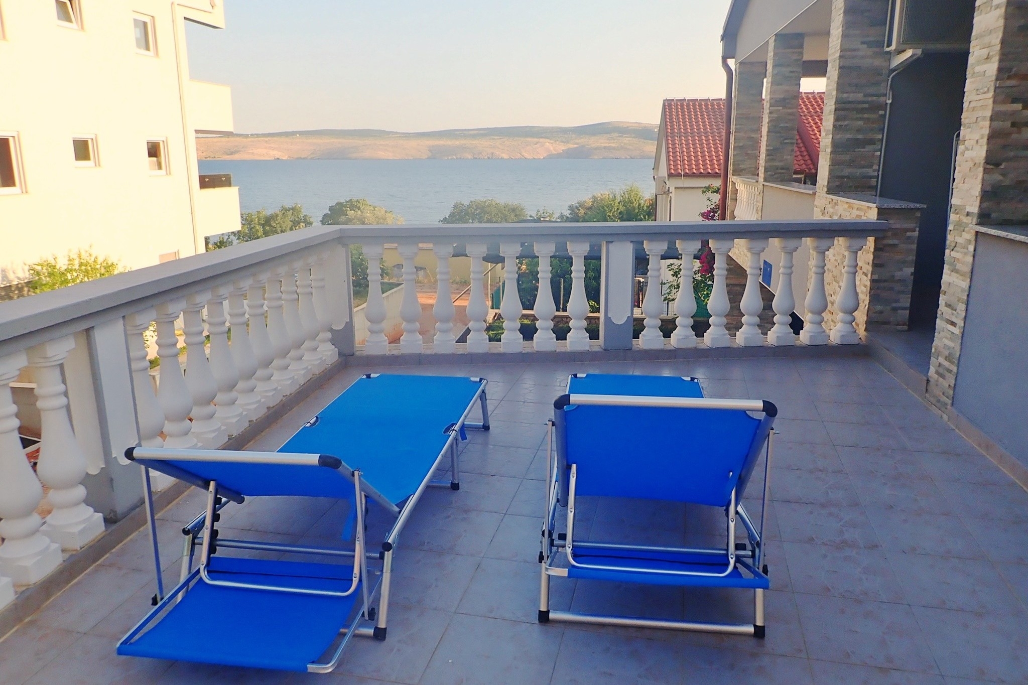 Two bedroom apartment with terrace and sea view Seline, Paklenica (A-25412-b)