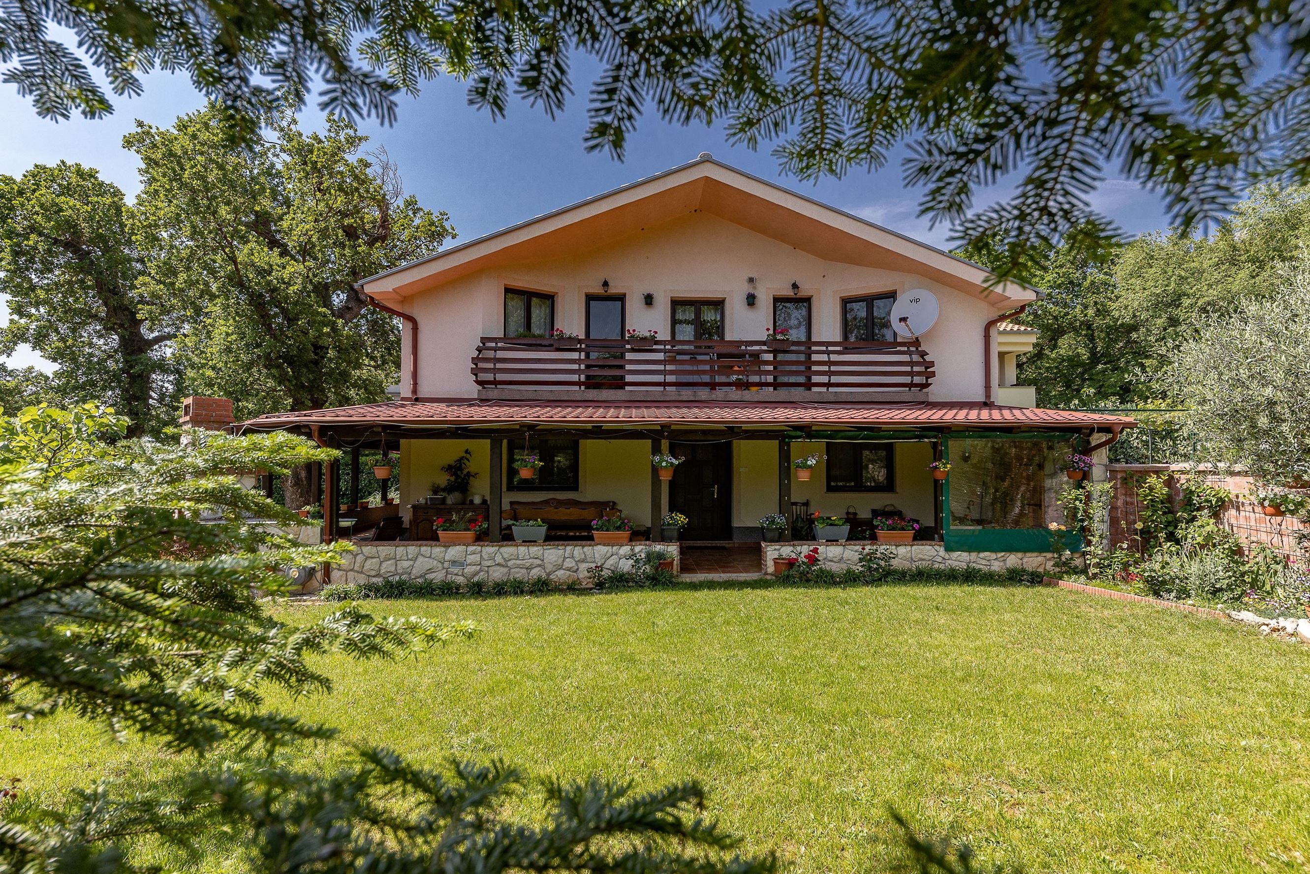 One bedroom apartment with terrace Grižane, Crikvenica (A-25413-a)