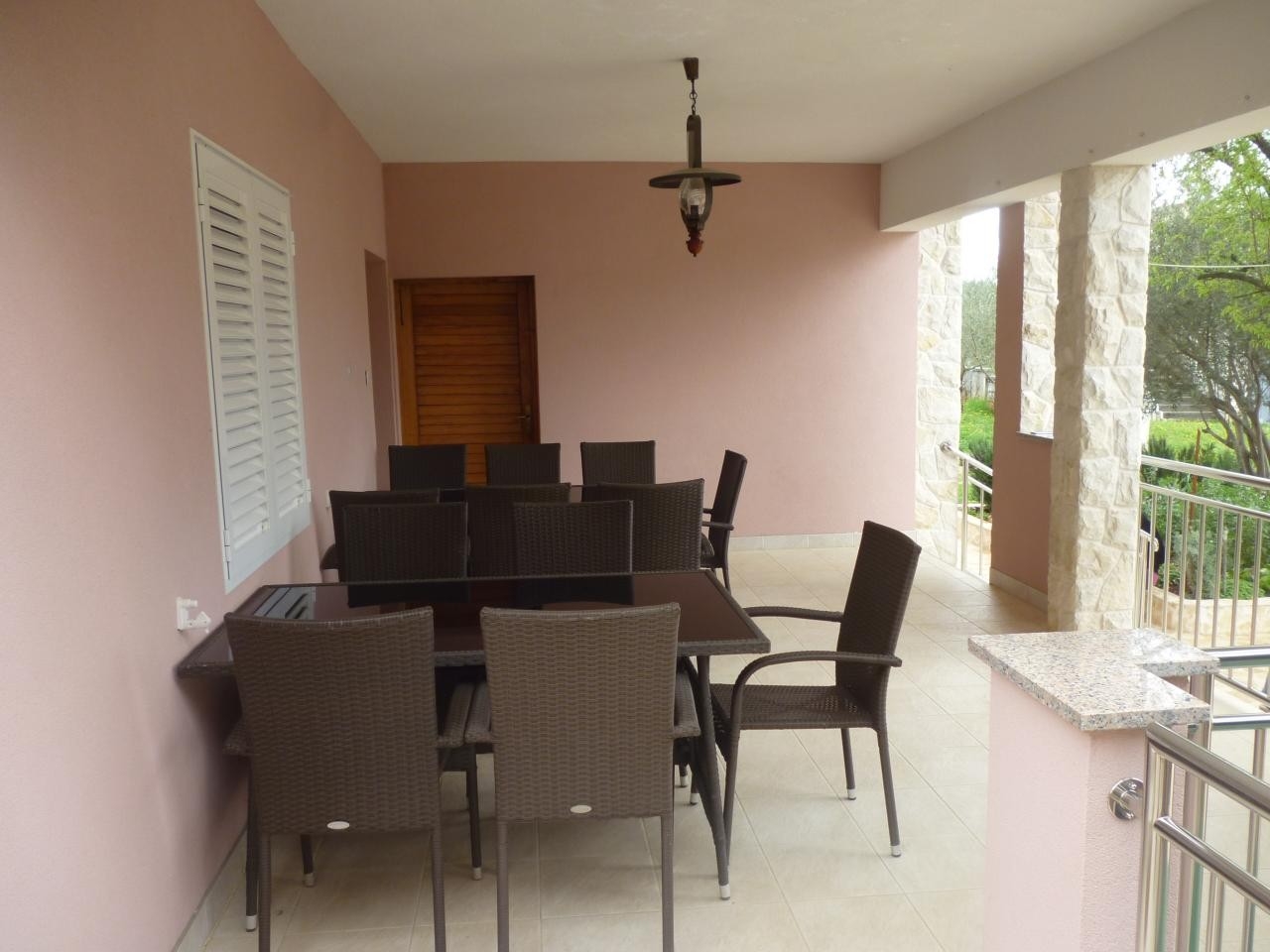 Two bedroom apartment with terrace Seline, Paklenica (A-25417-b)