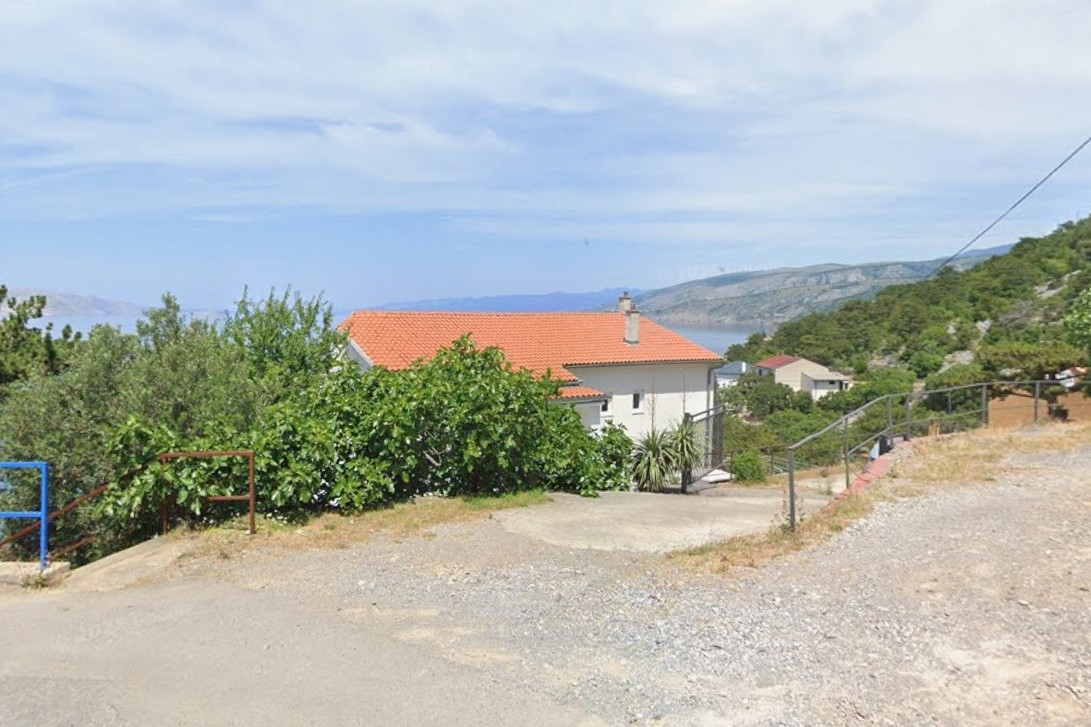 Appartement de deux chambres avec la terrasse et la vue sur le mer Sveti Juraj, Senj (A-25487-a)
