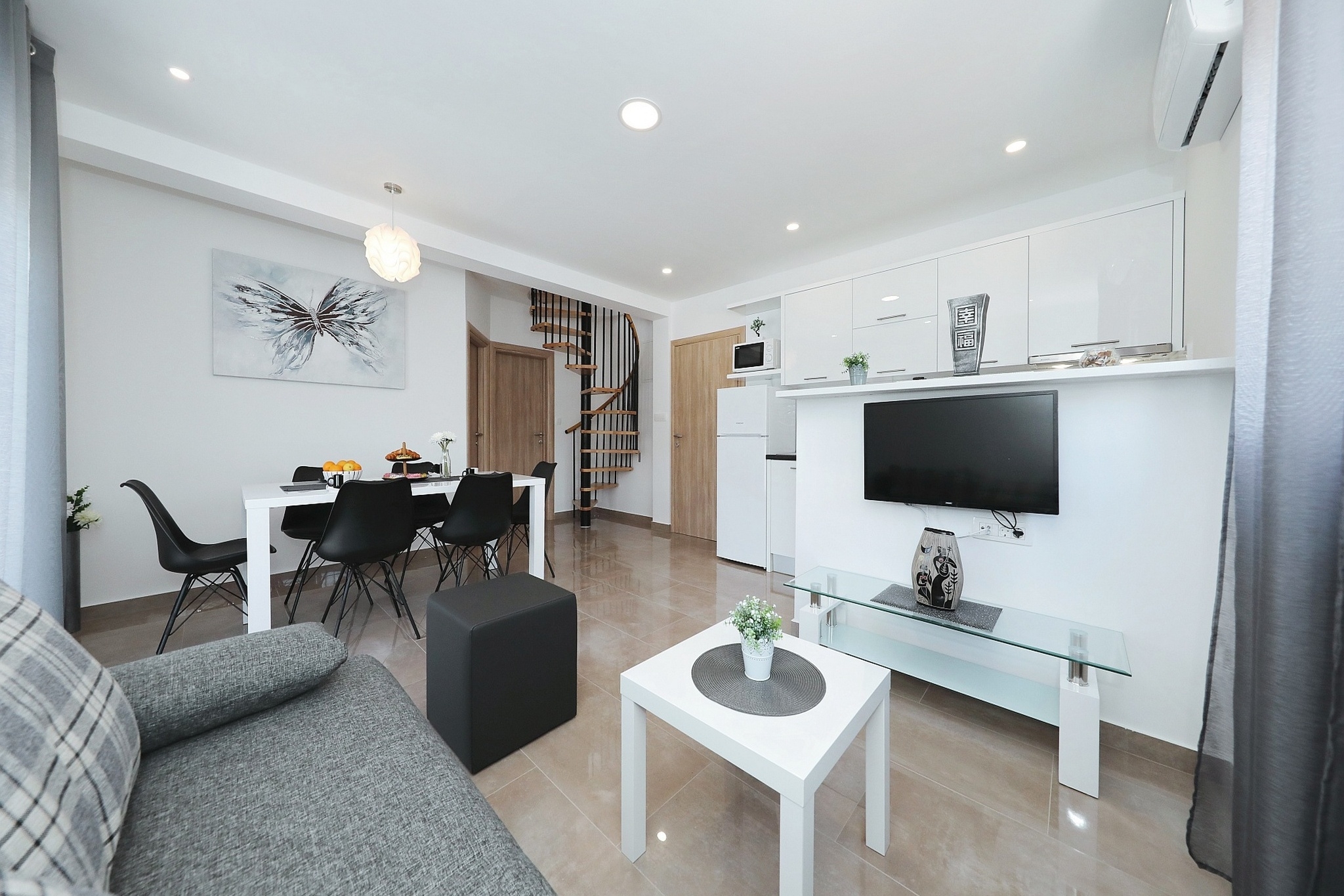 Two bedroom apartment with terrace Seline, Paklenica (A-25503-d)