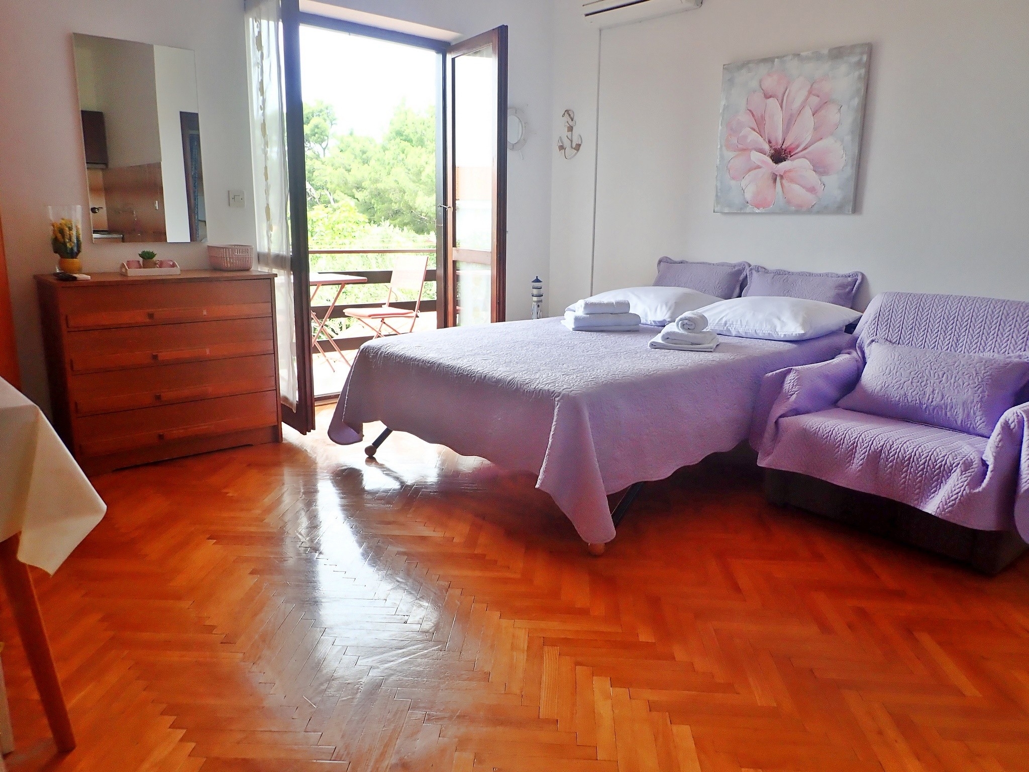 Studio flat with balcony Starigrad (Paklenica) (AS-25510-b)