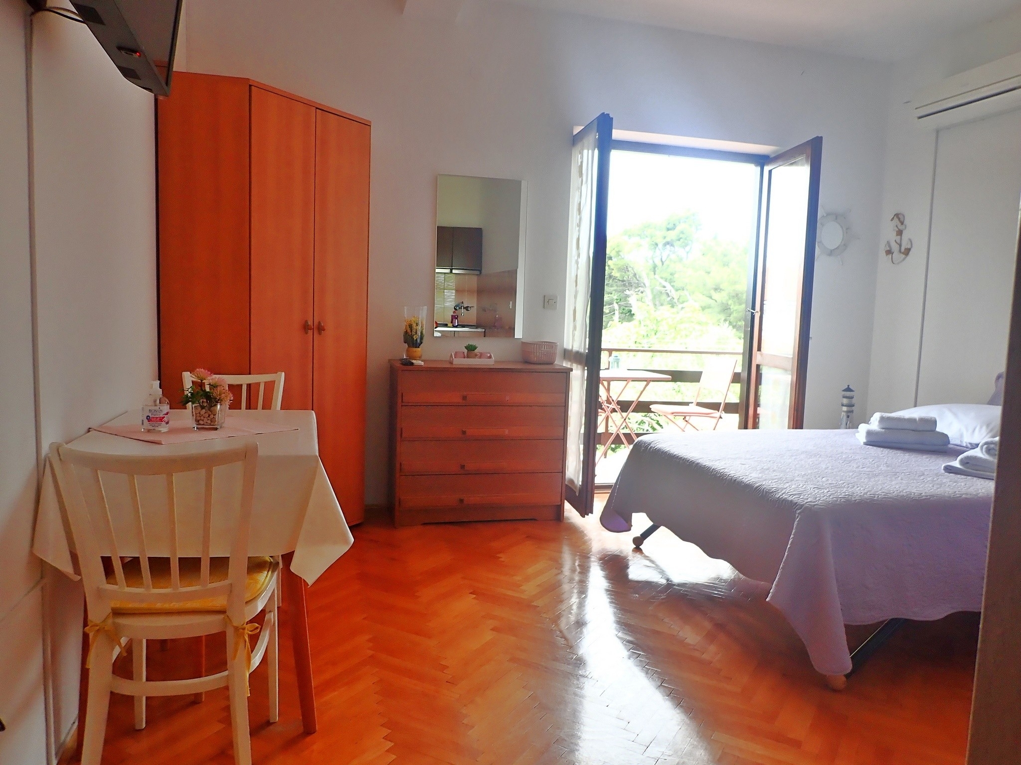 Studio flat with balcony Starigrad (Paklenica) (AS-25510-b)