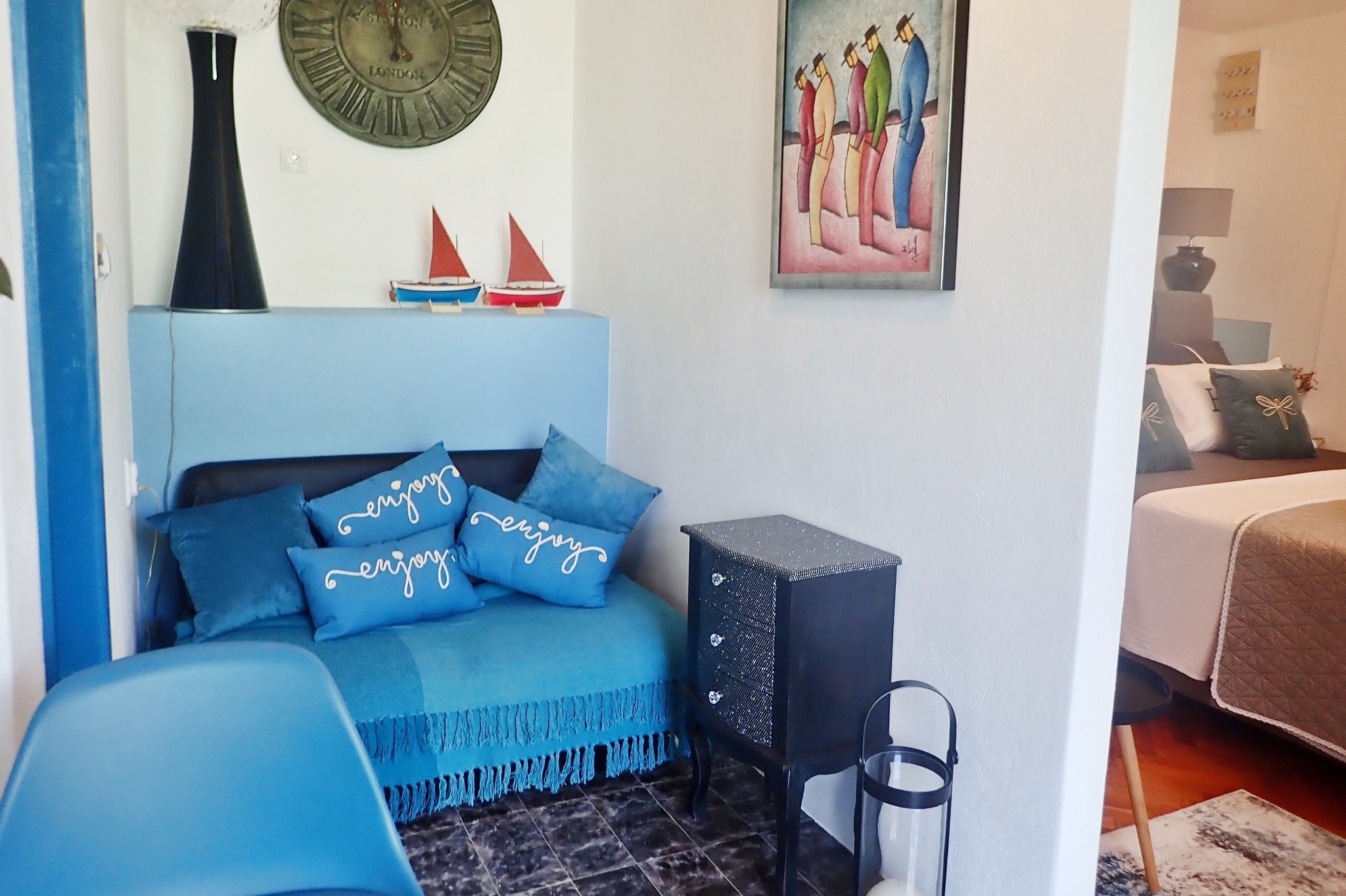 Studio flat near beach Barić Draga, Karlobag (AS-25516-a)