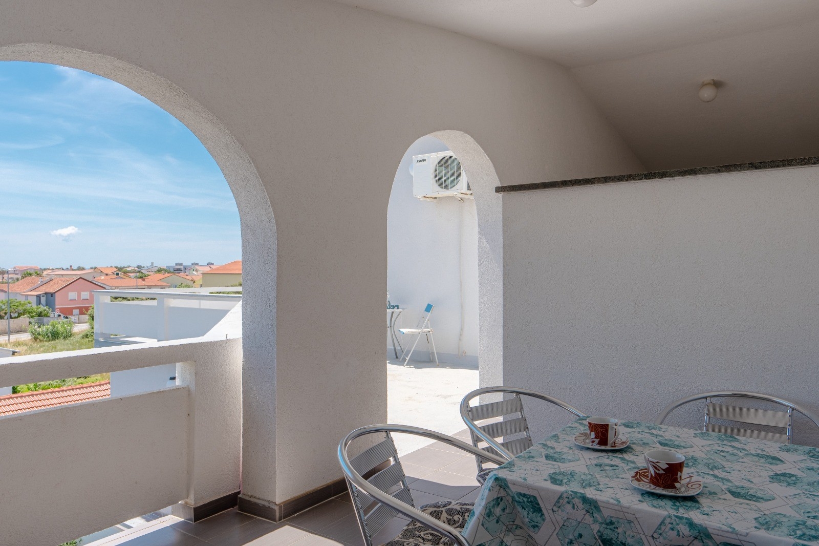 One bedroom apartment with terrace Vir (A-25528-a)