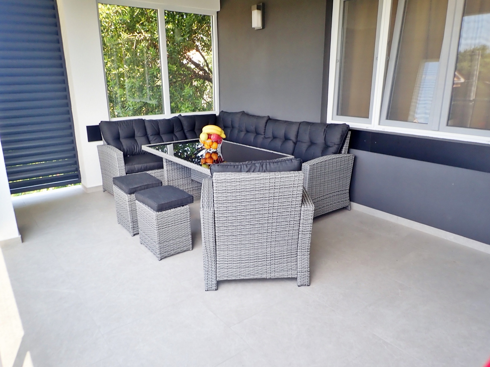 Three bedroom apartment with balcony and sea view Seline, Paklenica (A-25535-a)