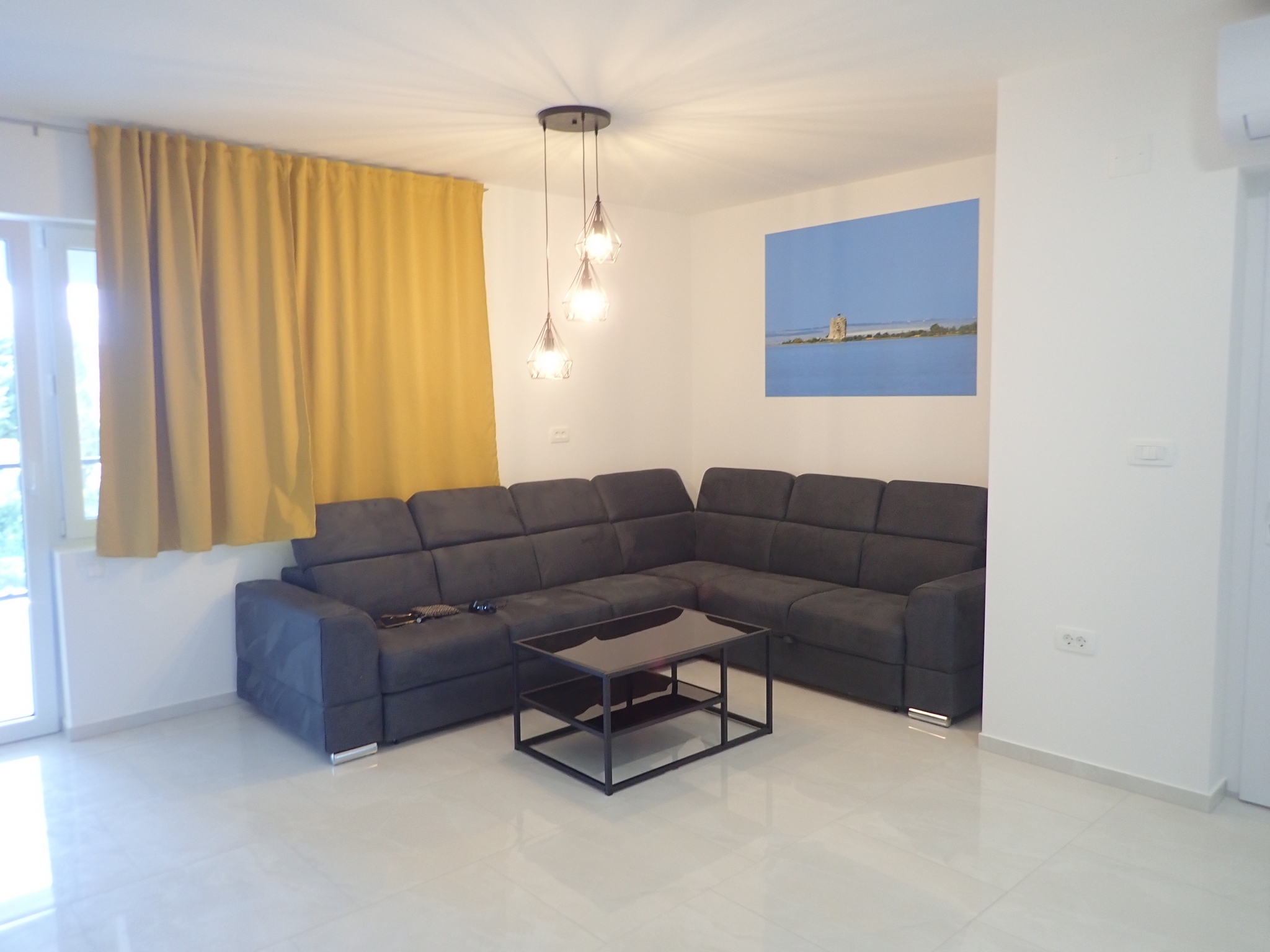 Three bedroom apartment with balcony and sea view Seline, Paklenica (A-25535-a)