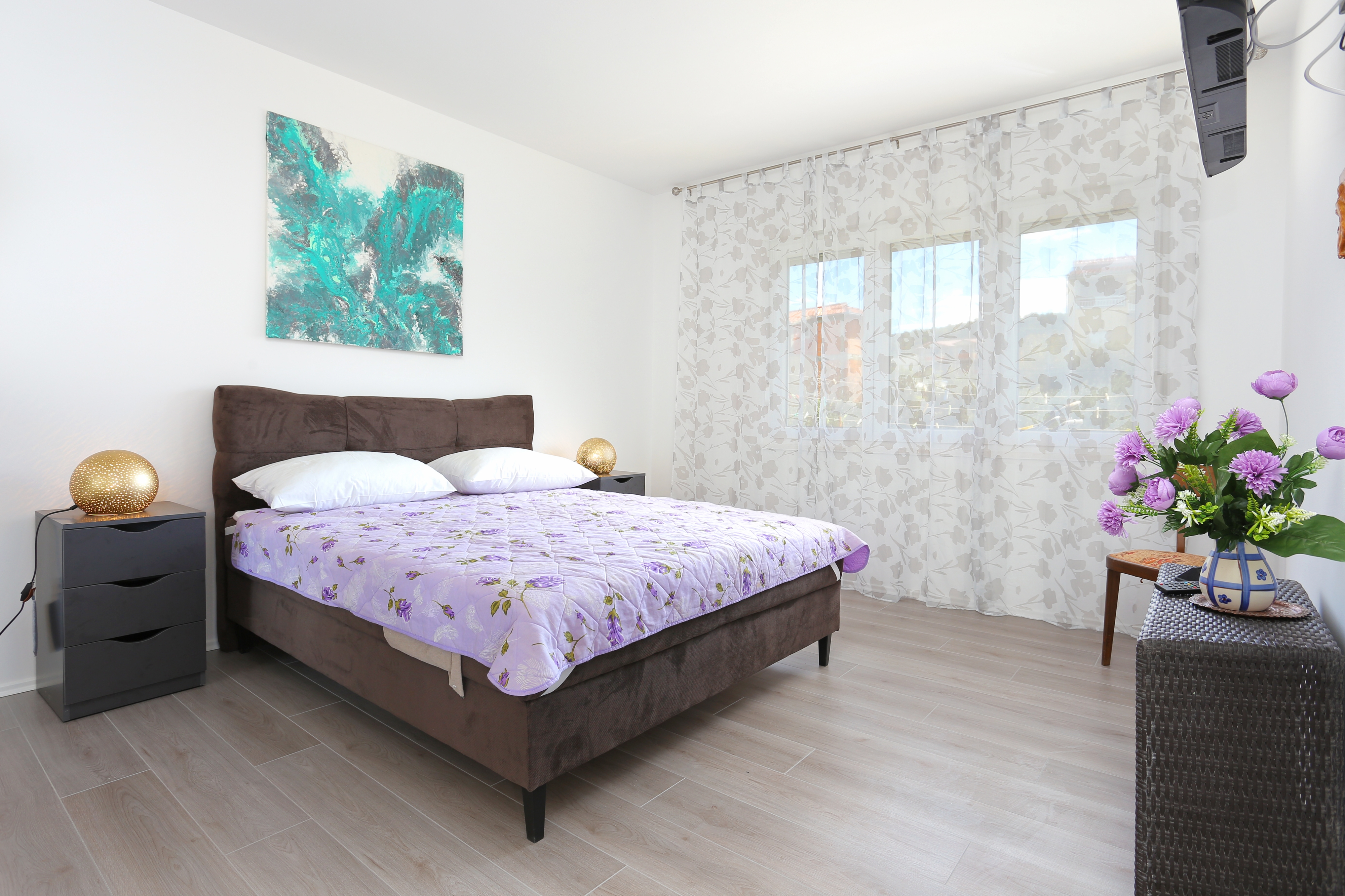 Three bedroom apartment with terrace Slatine, Čiovo (A-2566-a)