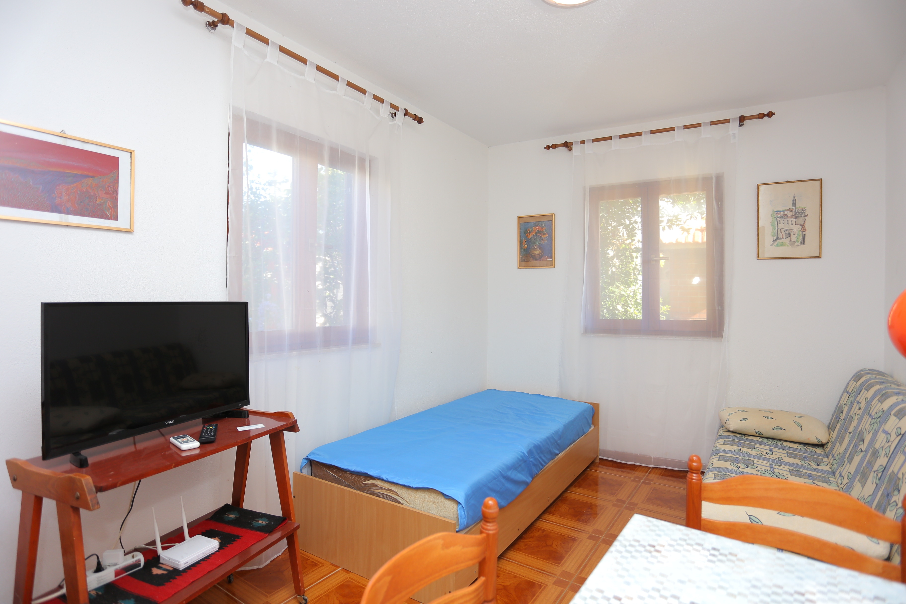 One bedroom apartment with terrace Slatine, Čiovo (A-2566-b)