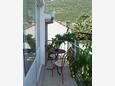 Trpanj, Balkon in the studio-apartment, (pet friendly) en WiFi.