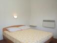 Спальня Trpanj, Спальня в размещении типа studio-apartment, Домашние животные допускаются и WiFi.