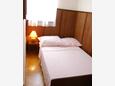 Seget Vranjica, Ložnice 3 v ubytování typu apartment, s klimatizací, domácí mazlíčci povoleni a WiFi.
