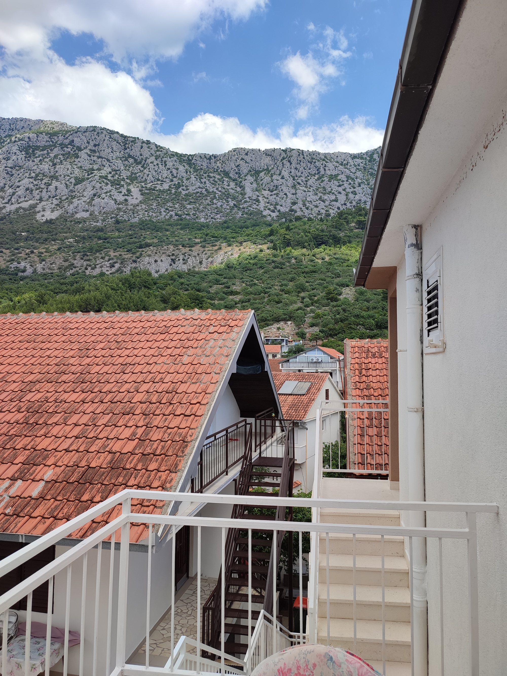 Two bedroom apartment with terrace and sea view Podaca, Makarska  A-b